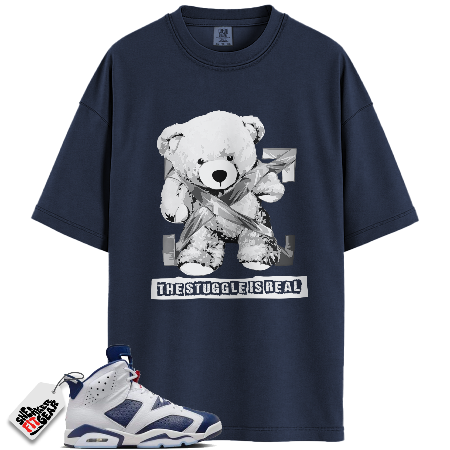 Jordan 6 Retro Olympic Match Shirts, STRUG To Match Jordan 6 Retro Olympic Main image