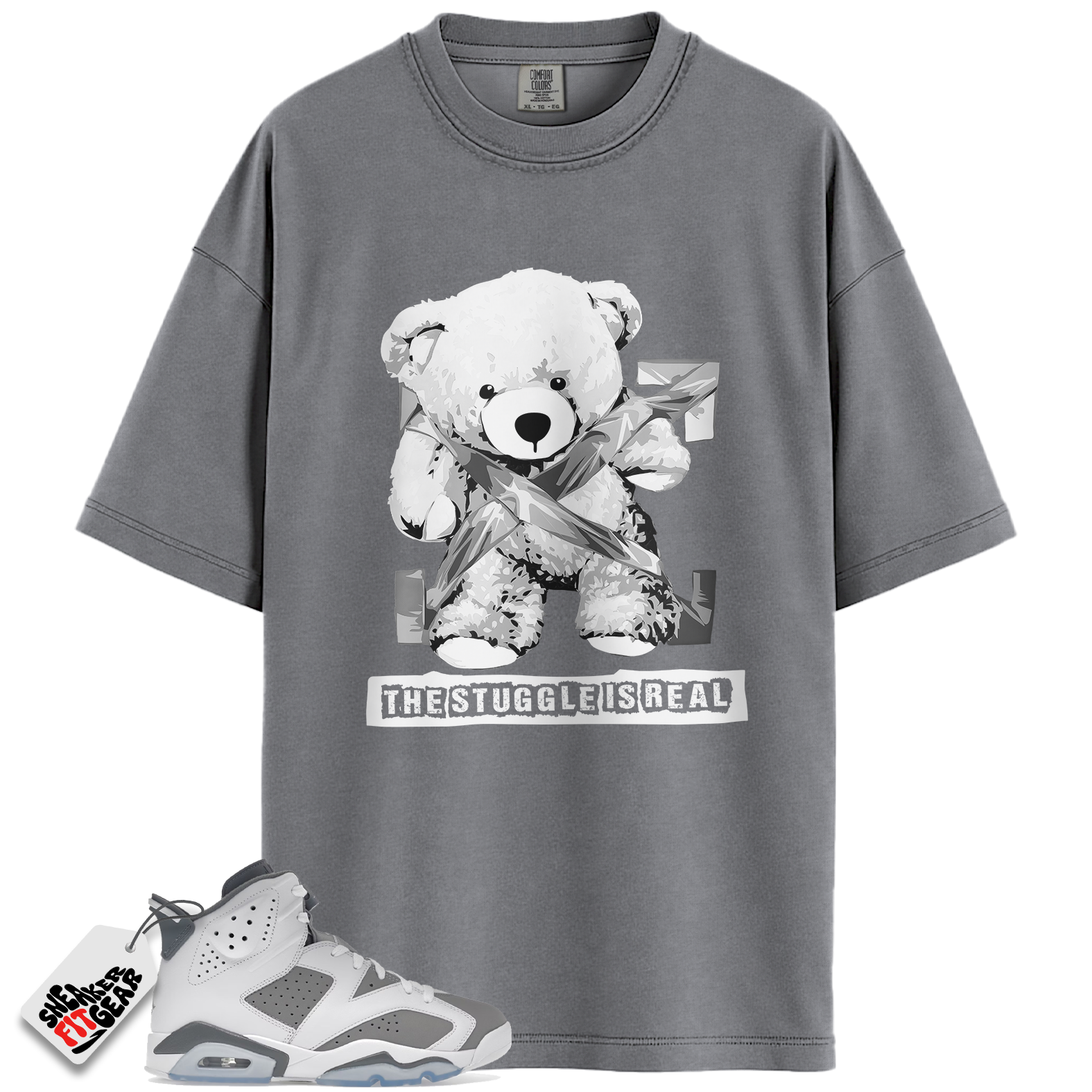 Jordan 6 Retro Cool Grey Match Shirts, STRUG To Match Jordan 6 Retro Cool Grey Main image