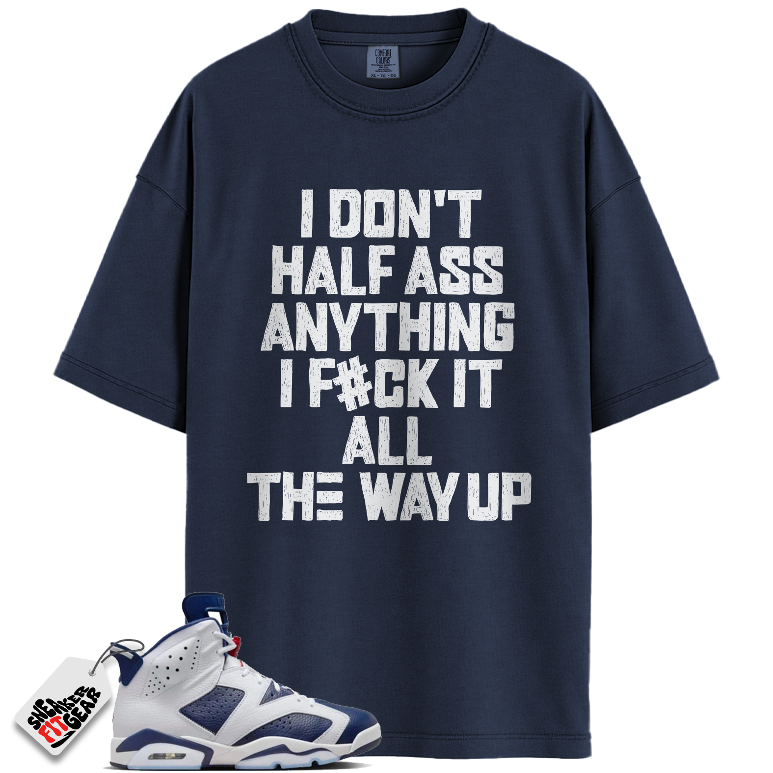 Jordan 6 Retro Olympic Match Shirts, HALF To Match Jordan 6 Retro Olympic Main image