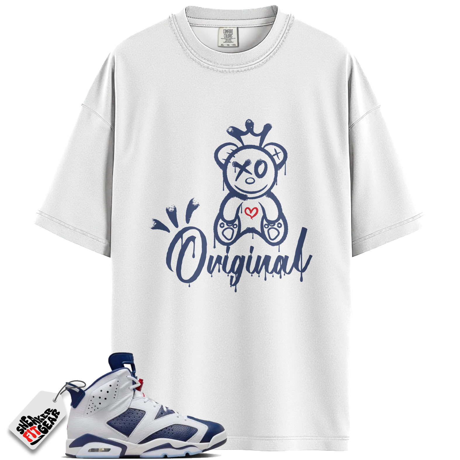 Jordan 6 Retro Olympic Match Shirts, Original Shirt To Match Jordan 6 Retro Olympic