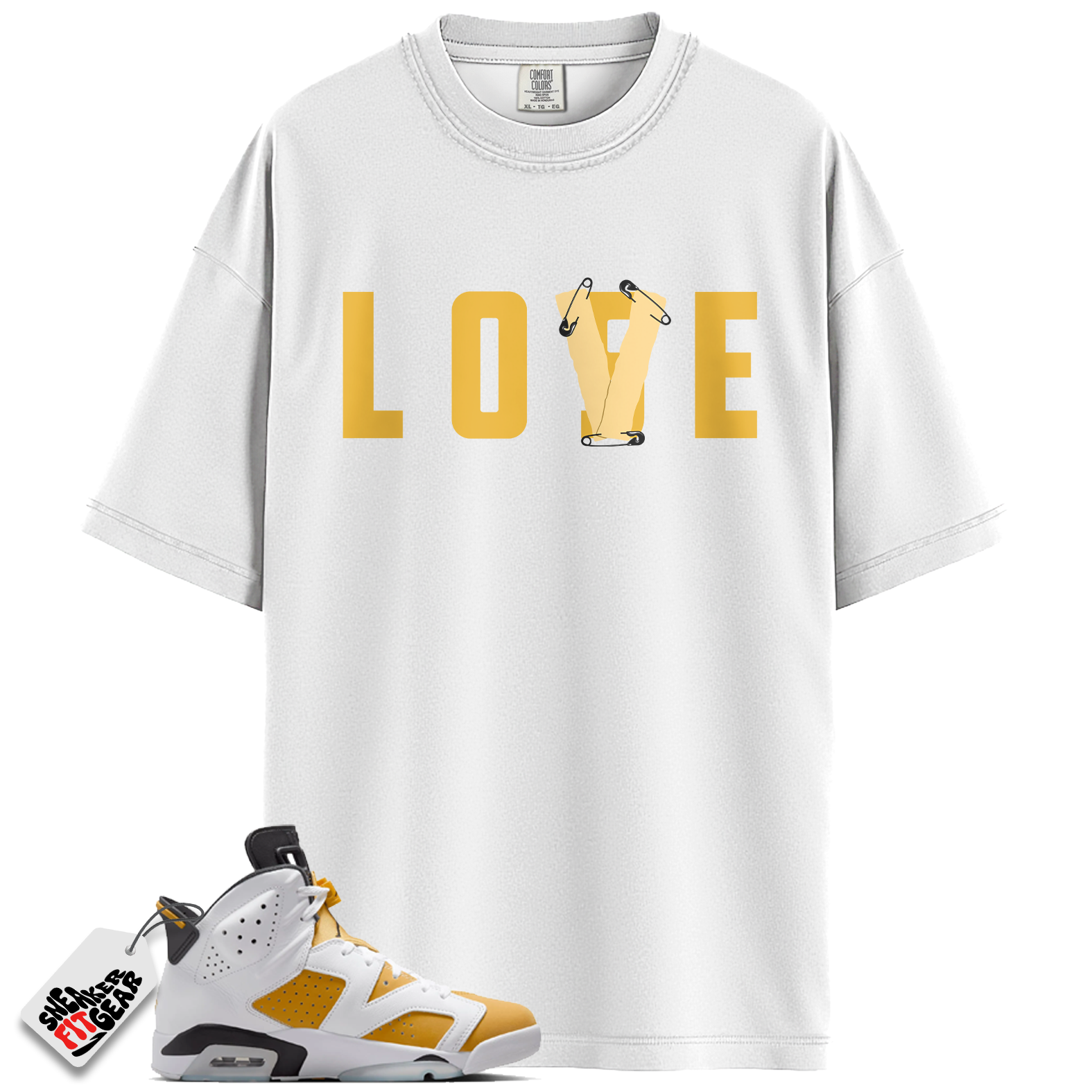 Jordan 6 Retro Yellow Ochre Match Shirts, Love Lose Tee Match Yellow Ochre 6s To Match Jordan 6 Retro Yellow Ochre