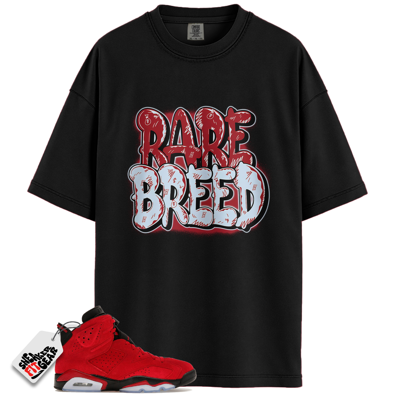 Jordan 6 Retro Toro Bravo Match Shirts, Rare Breed Sneaker Tee To Match Jordan 6 Retro Toro Bravo