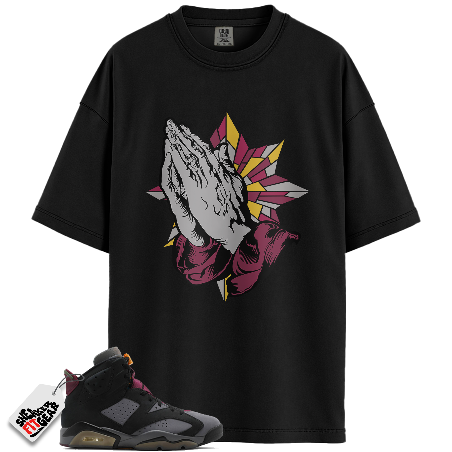 Jordan 6 Retro Bordeaux Match Shirts, Bordeaux Blessed Shirt To Match Jordan 6 Retro Bordeaux