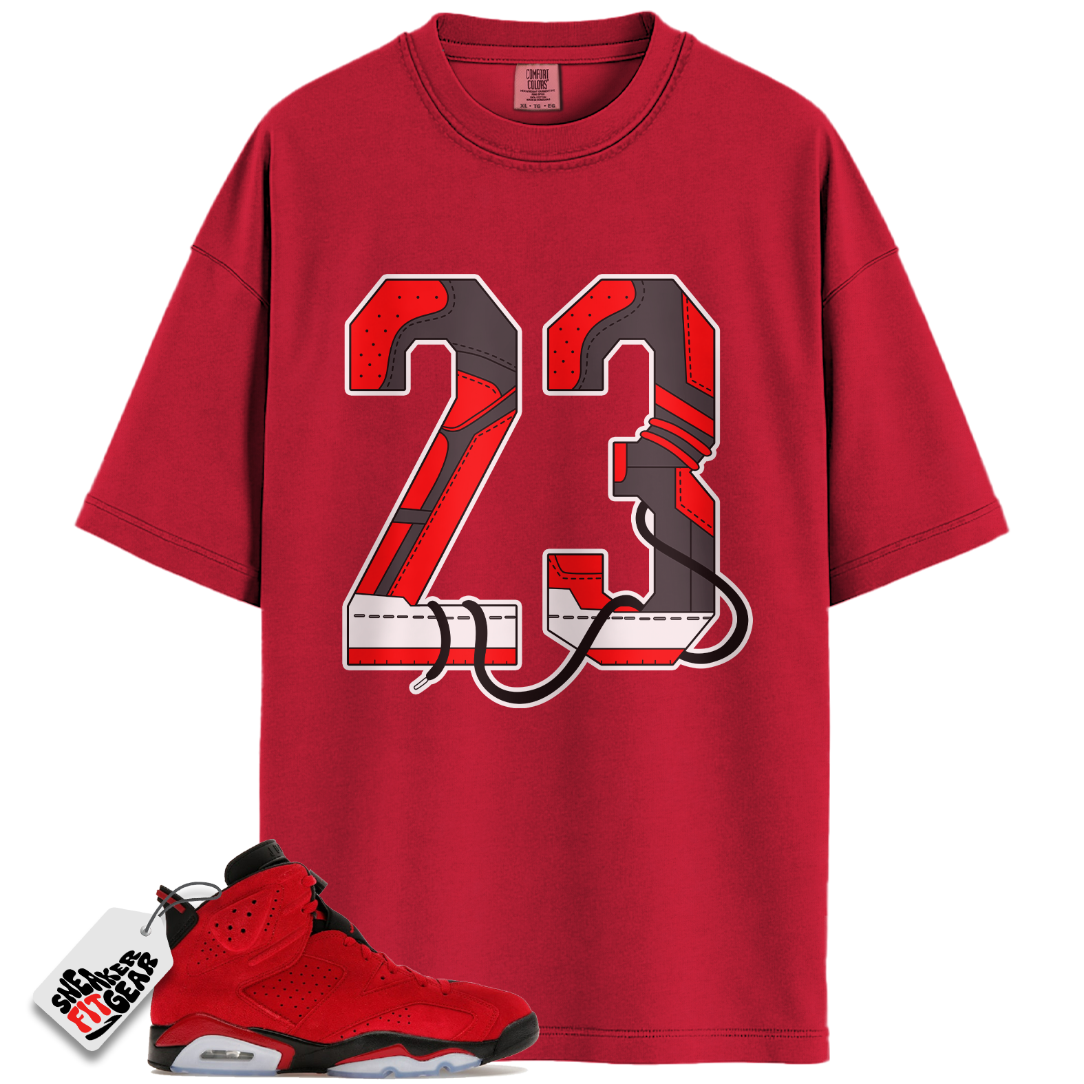Jordan 6 Retro Toro Bravo Match Shirts, 23 Sneaker Tee To Match Jordan 6 Retro Toro Bravo Main image