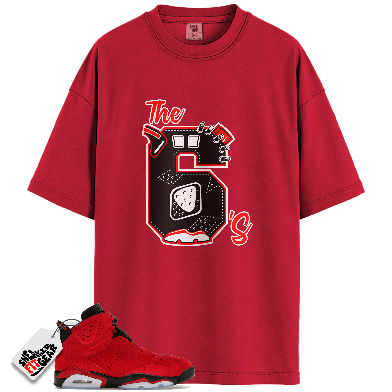 Jordan 6 Retro Toro Bravo Match Shirts, The 6’s Sneaker Tees To Match Jordan 6 Retro Toro Bravo