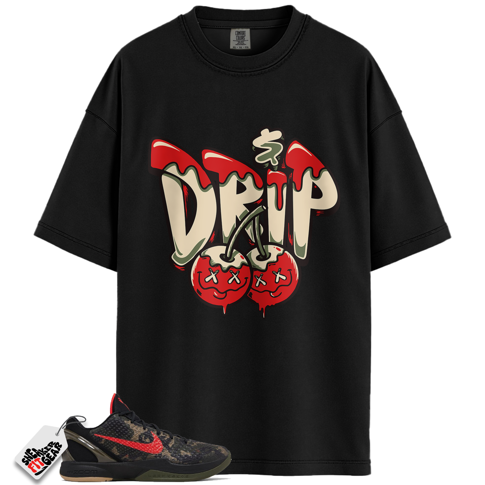 Nike Kobe 6 Protro Italian Camo Match Shirts, OLIVE MONEY DRIP To Match Nike Kobe 6 Protro Italian Camo