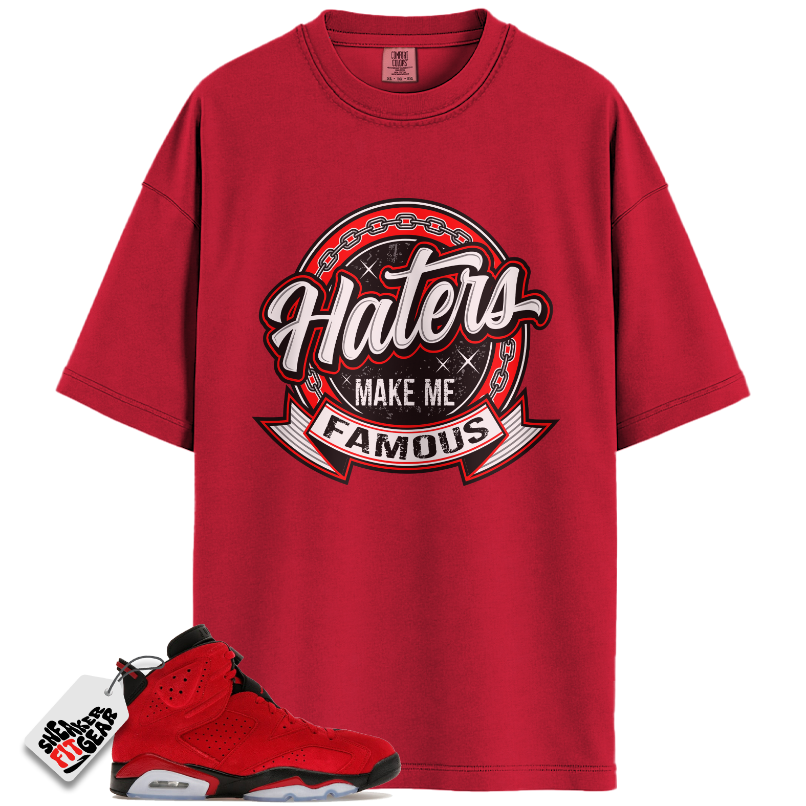 Jordan 6 Retro Toro Bravo Match Shirts, Haters Shirt To Match Jordan 6 Retro Toro Bravo