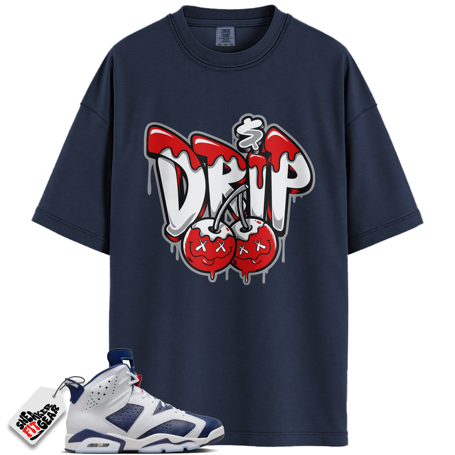 Jordan 6 Retro Olympic Match Shirts, Drip Shirt To Match Jordan 6 Retro Olympic