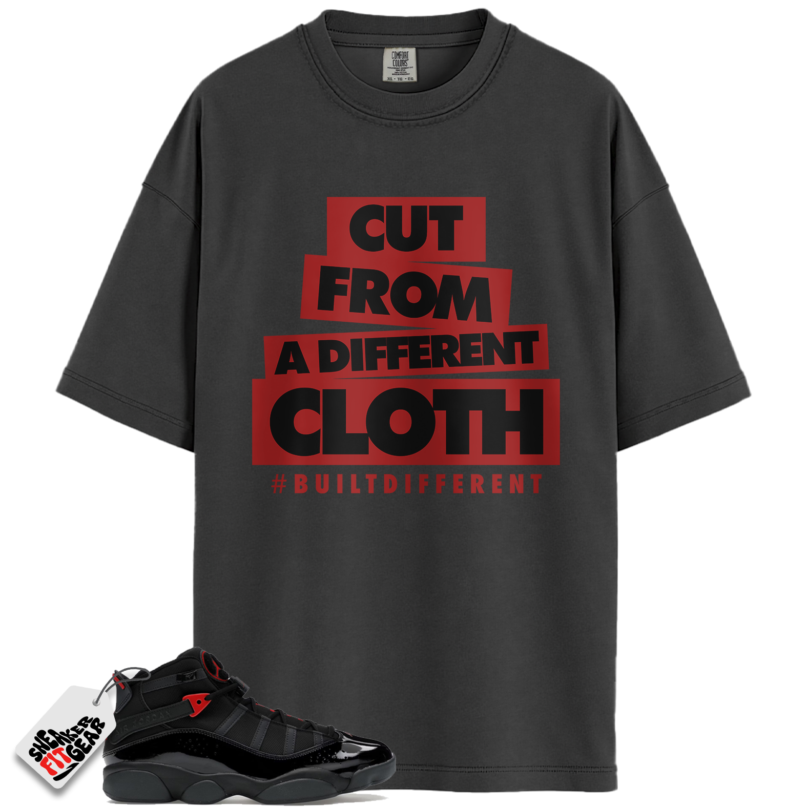 Jordan 6 Rings Anthracite Match Shirts, CLOTH To Match Jordan 6 Rings Anthracite Main image