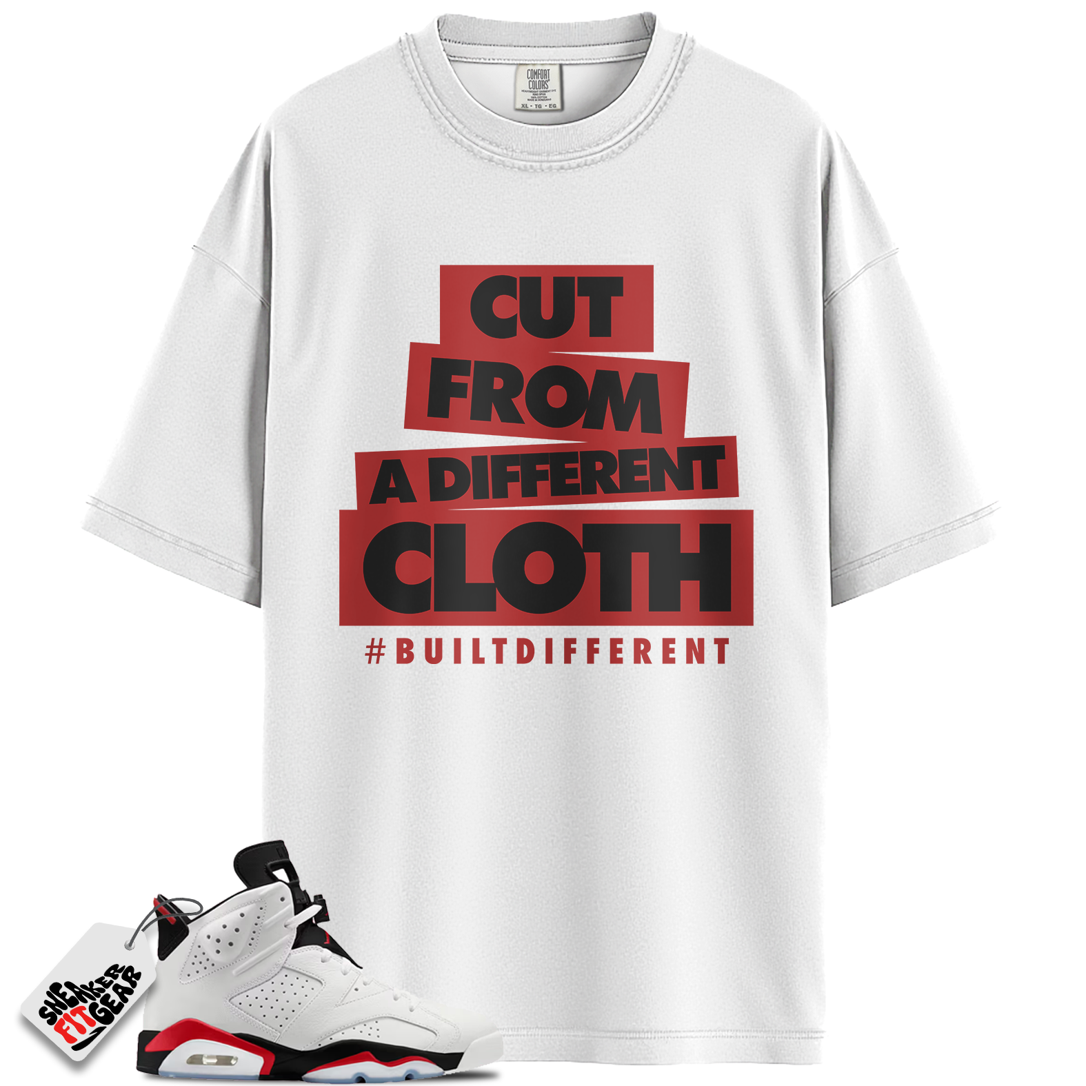 Jordan 6 Retro Fire Red Match Shirts, CLOTH To Match Jordan 6 Retro Fire Red