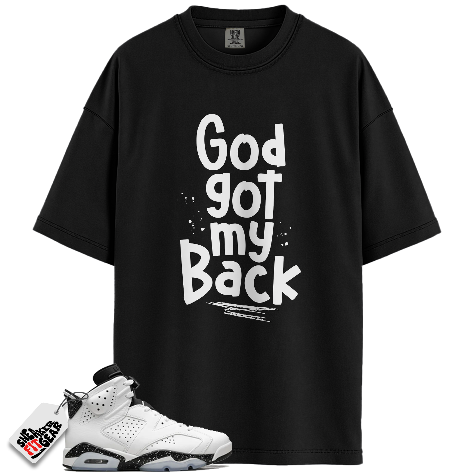 Jordan 6 Retro Reverse Oreo Match Shirts, God Shirt To Match Jordan 6 Retro Reverse Oreo