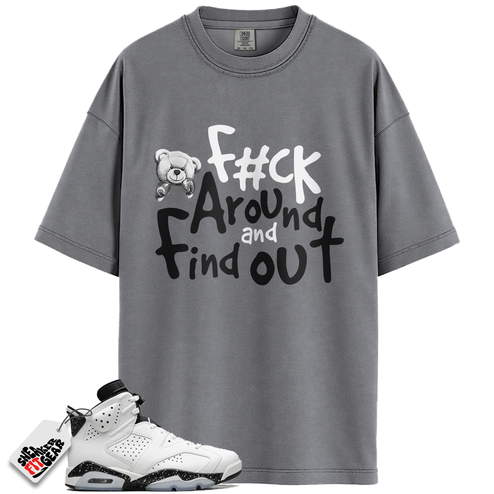 Jordan 6 Retro Reverse Oreo Match Shirts, F#ck Shirt To Match Jordan 6 Retro Reverse Oreo