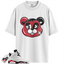 Jordan 6 Retro Fire Red Match Shirts, Bear Shirt To Match Jordan 6 Retro Fire Red