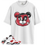 Jordan 6 Retro Carmine Match Shirts, Bear Shirt To Match Jordan 6 Retro Carmine