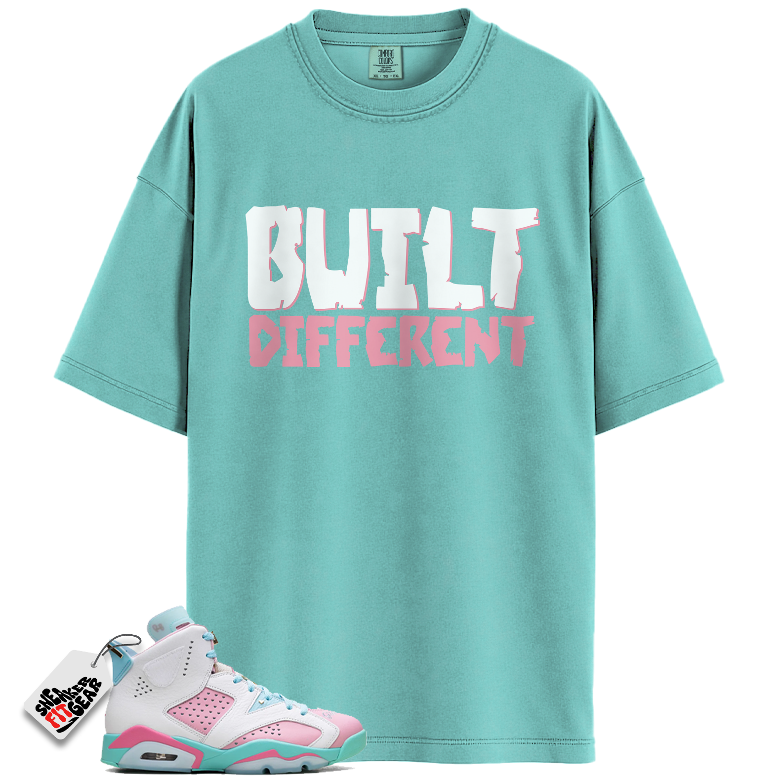 Women's Jordan 6 Retro Doernbecher Jillian Match Shirts, Build Different Shirt To Match Women's Jordan 6 Retro Doernbecher Jillian Main image