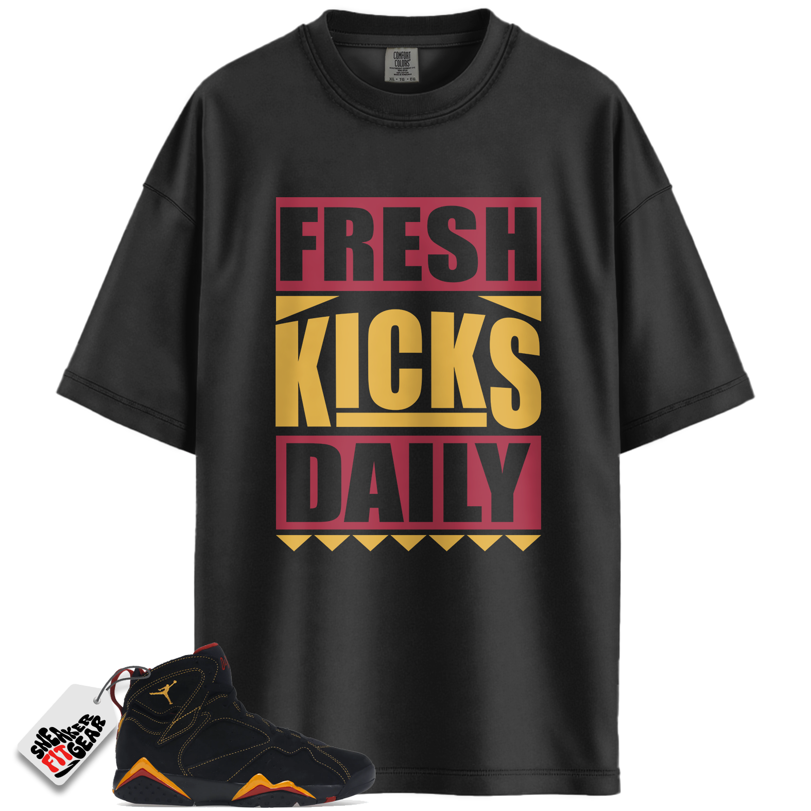 Jordan 7 Retro Citrus (2006) Match Shirts, Fresh Kicks Daily Shirt To Match Jordan 7 Retro Citrus (2006) Main image