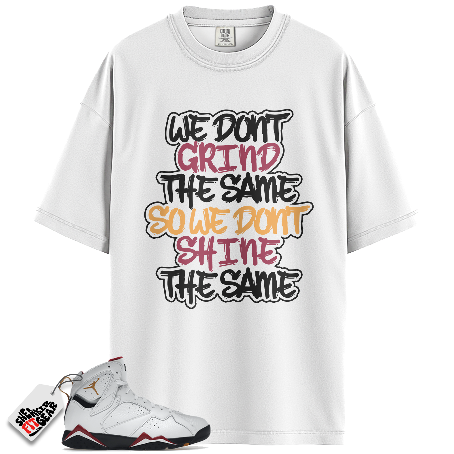 Jordan 7 Retro Cardinal (2022) Match Shirts, GRIND Shirt To Match Jordan 7 Retro Cardinal (2022) Main image