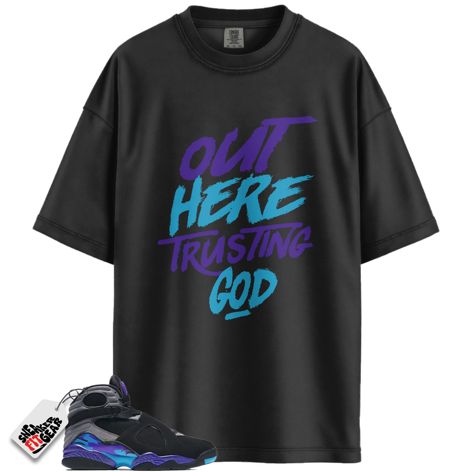 Jordan 8 Retro Aqua (2025) Match Shirts, TG To Match Jordan 8 Retro Aqua (2025) Main image