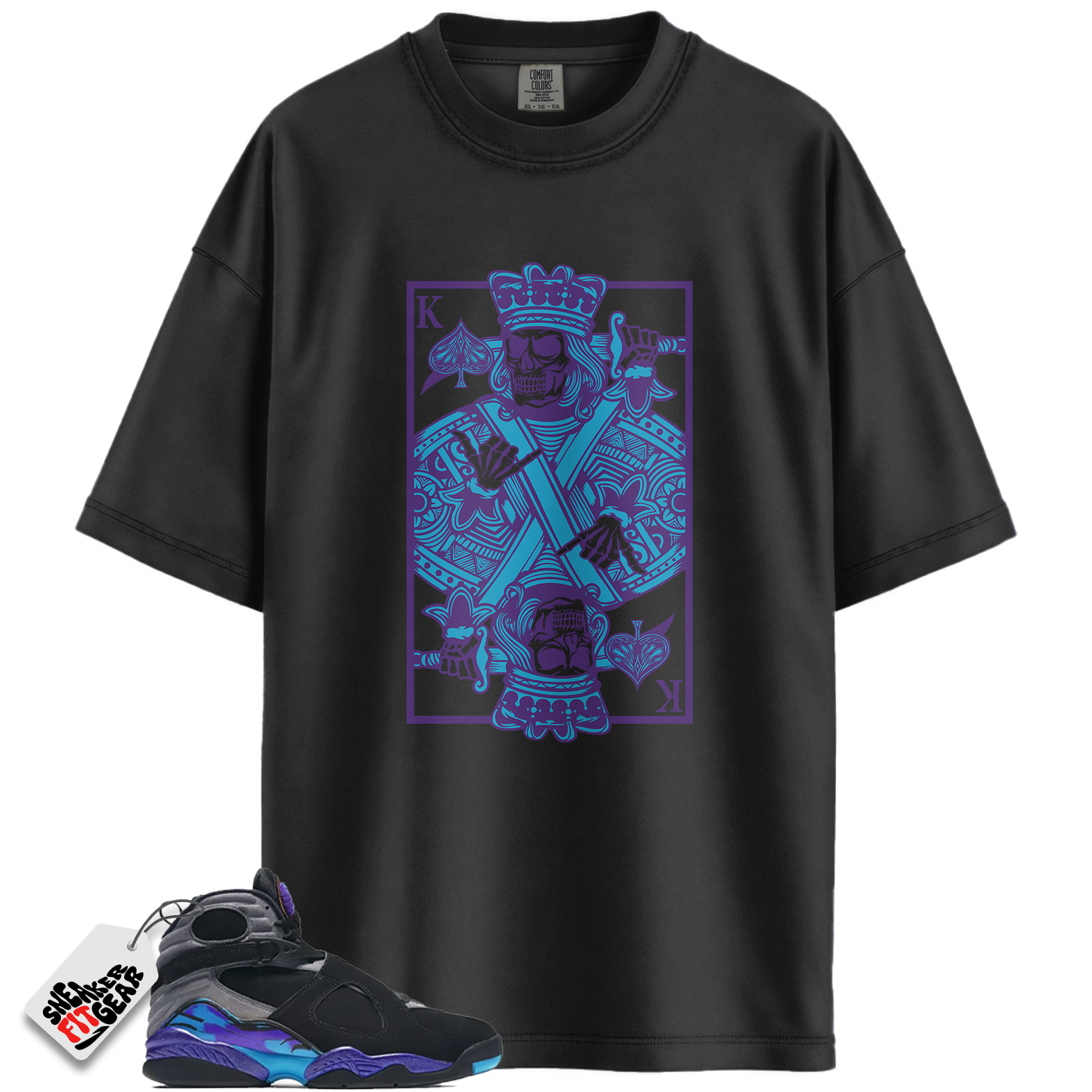 Jordan 8 Retro Aqua (2025) Match Shirts, KC To Match Jordan 8 Retro Aqua (2025)