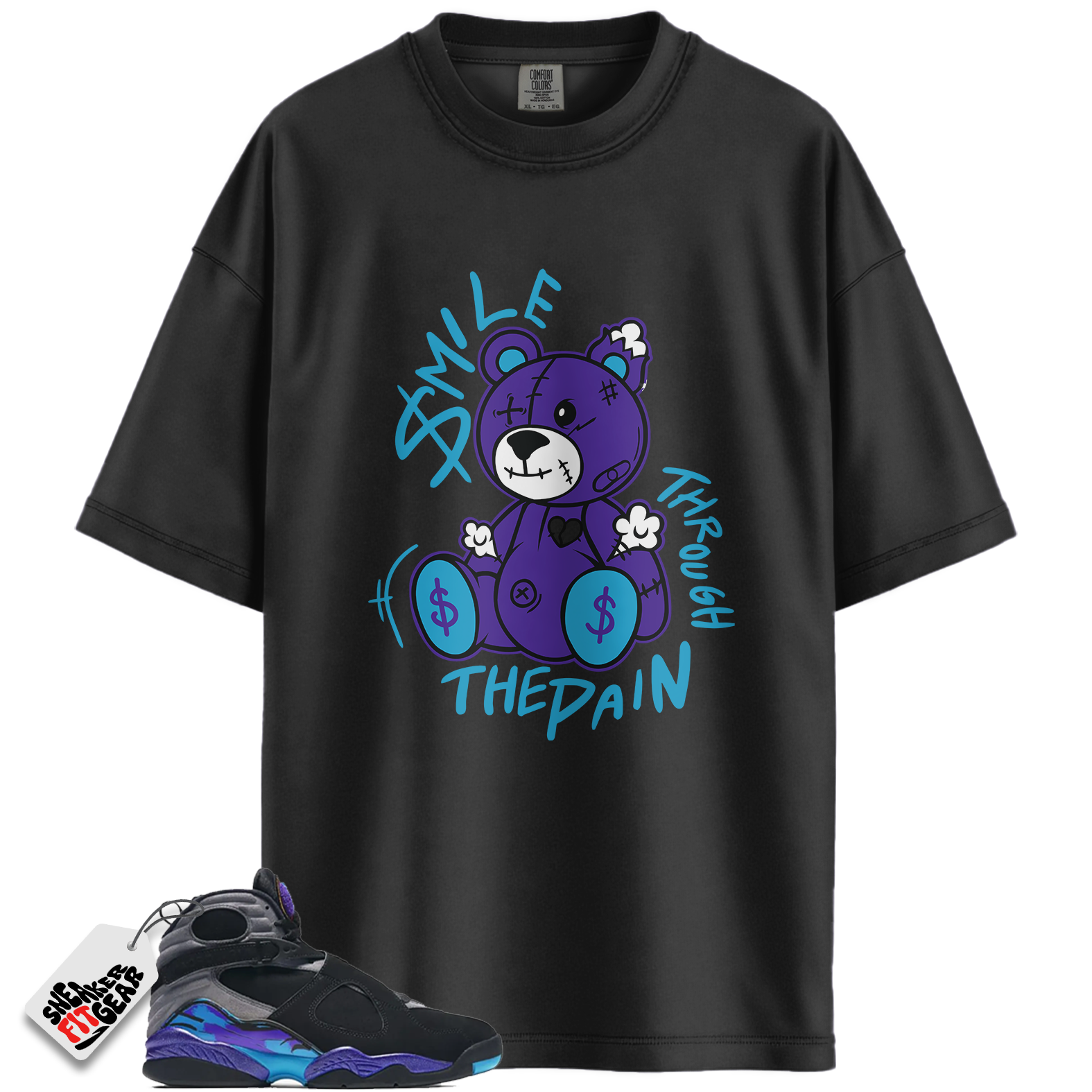 Jordan 8 Retro Aqua (2025) Match Shirts, SM2 To Match Jordan 8 Retro Aqua (2025)