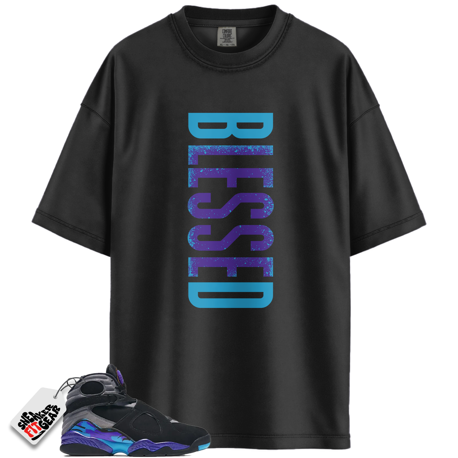 Jordan 8 Retro Aqua (2025) Match Shirts, VERTBLS To Match Jordan 8 Retro Aqua (2025)