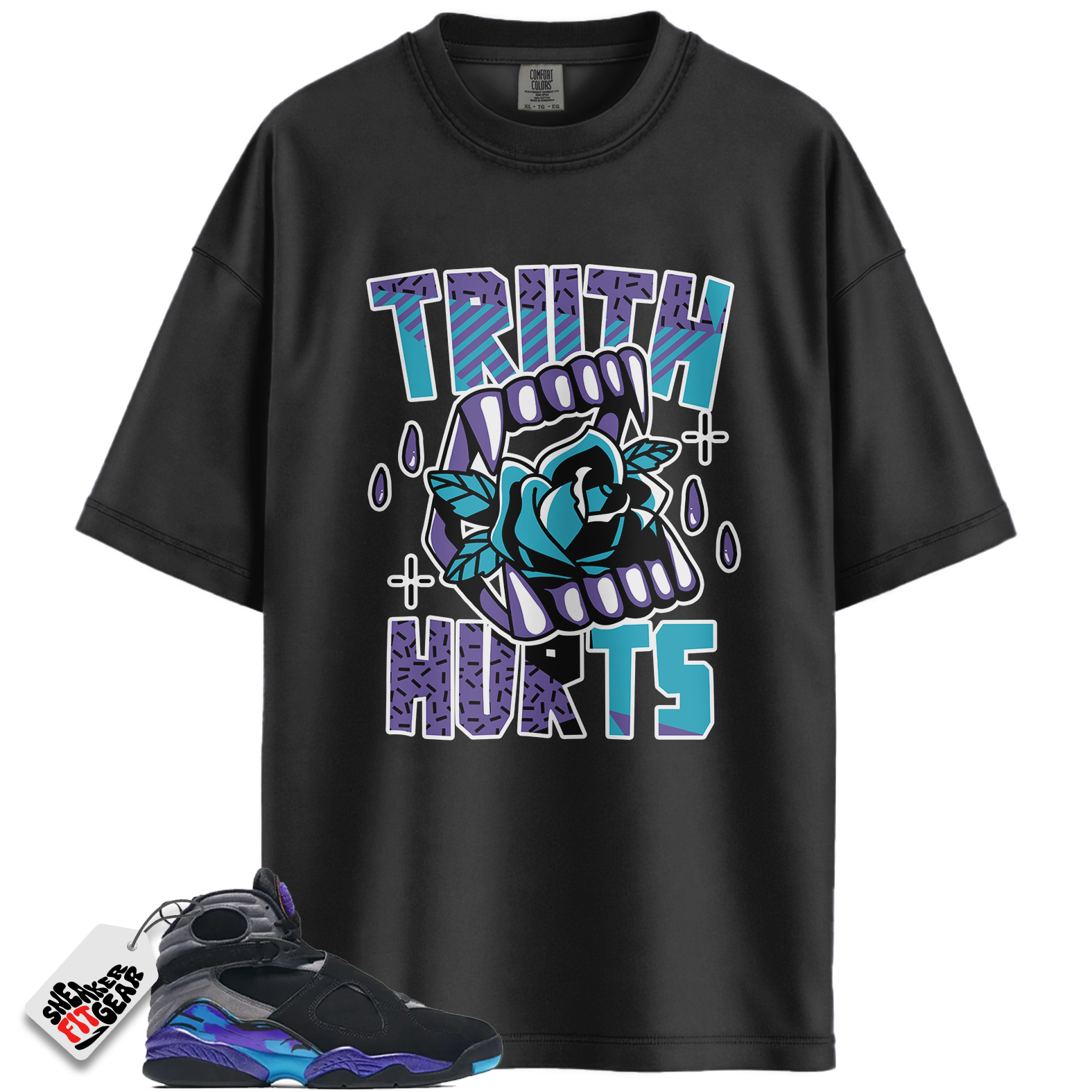 Jordan 8 Retro Aqua (2025) Match Shirts, Trust Hurst Shirt To Match Jordan 8 Retro Aqua (2025)