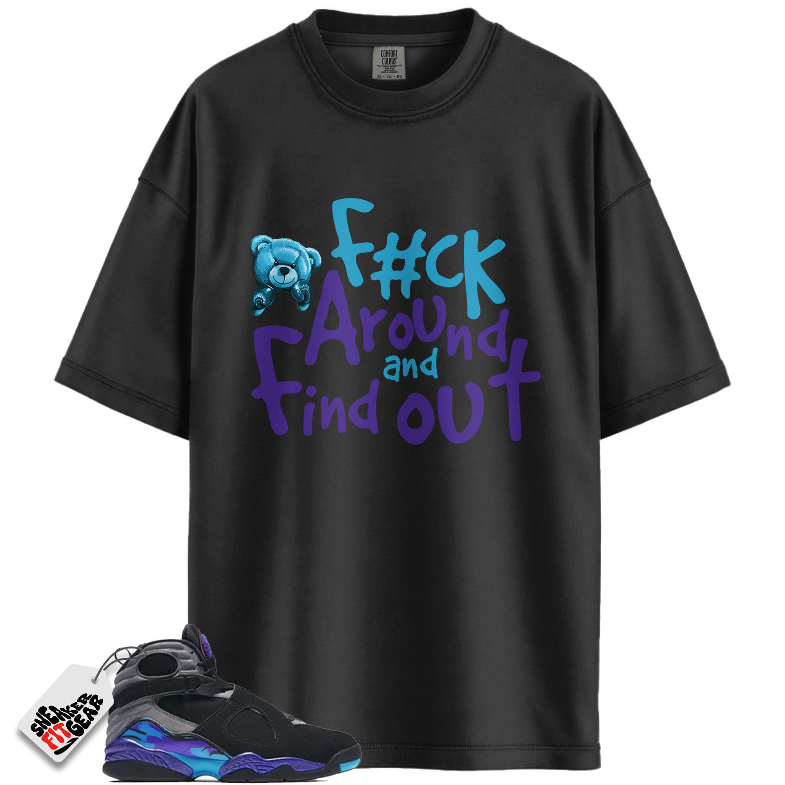 Jordan 8 Retro Aqua (2025) Match Shirts, FCK To Match Jordan 8 Retro Aqua (2025) Main image