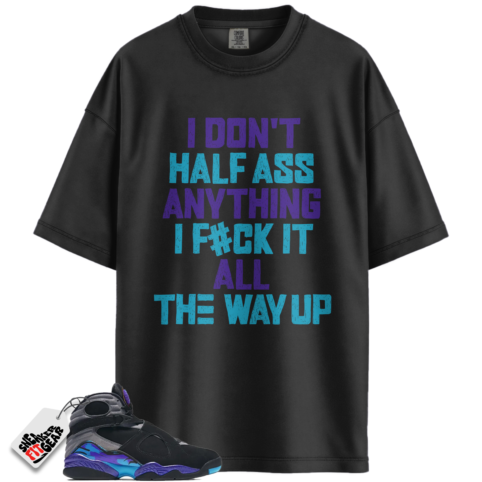 Jordan 8 Retro Aqua (2025) Match Shirts, HALF To Match Jordan 8 Retro Aqua (2025)