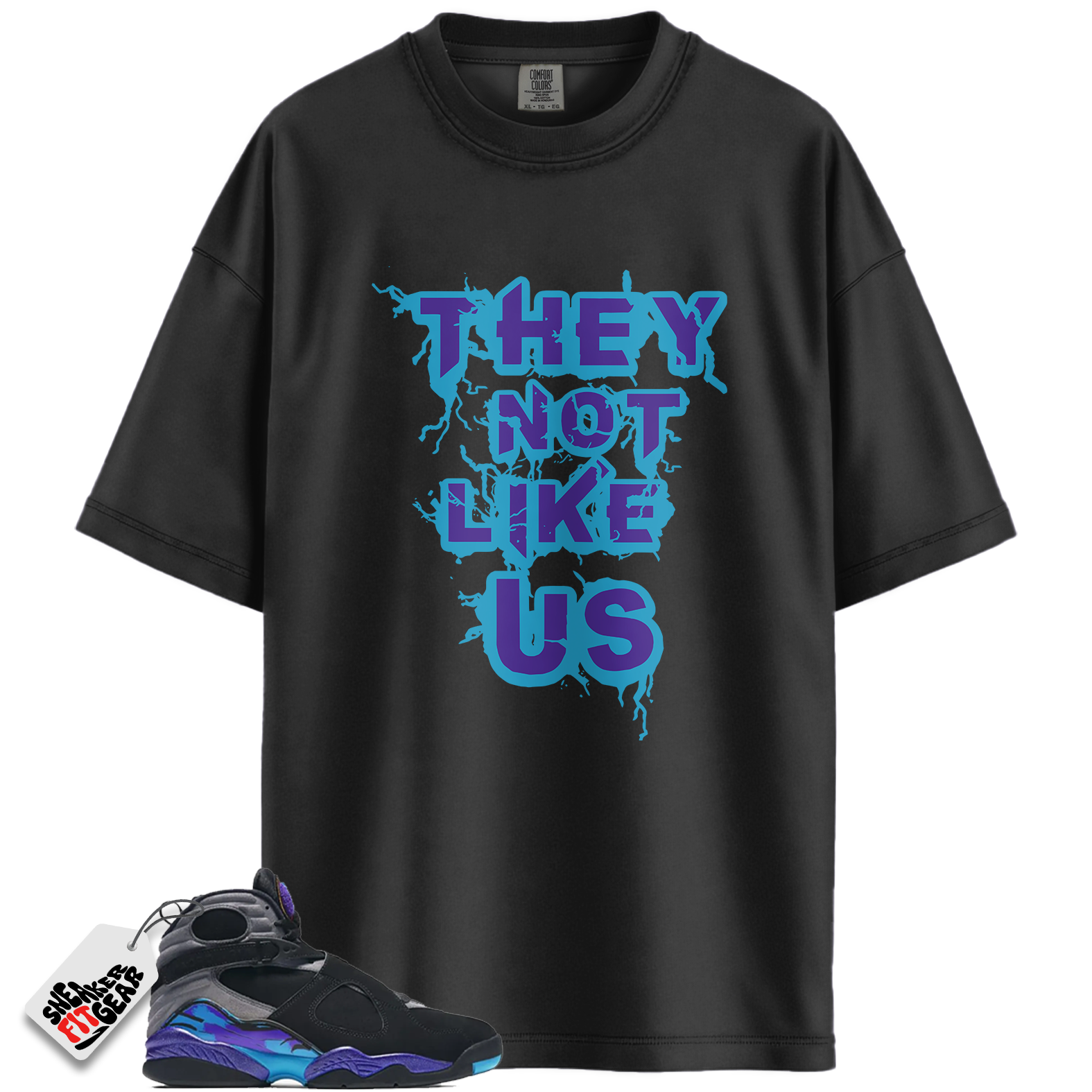 Jordan 8 Retro Aqua (2025) Match Shirts, US To Match Jordan 8 Retro Aqua (2025)