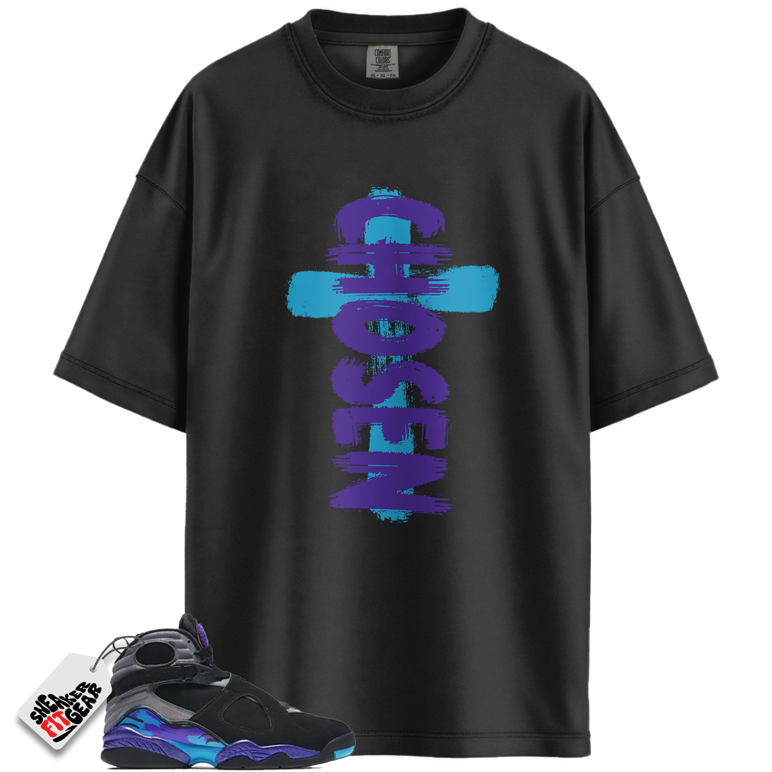Jordan 8 Retro Aqua (2025) Match Shirts, CHOSEN To Match Jordan 8 Retro Aqua (2025)