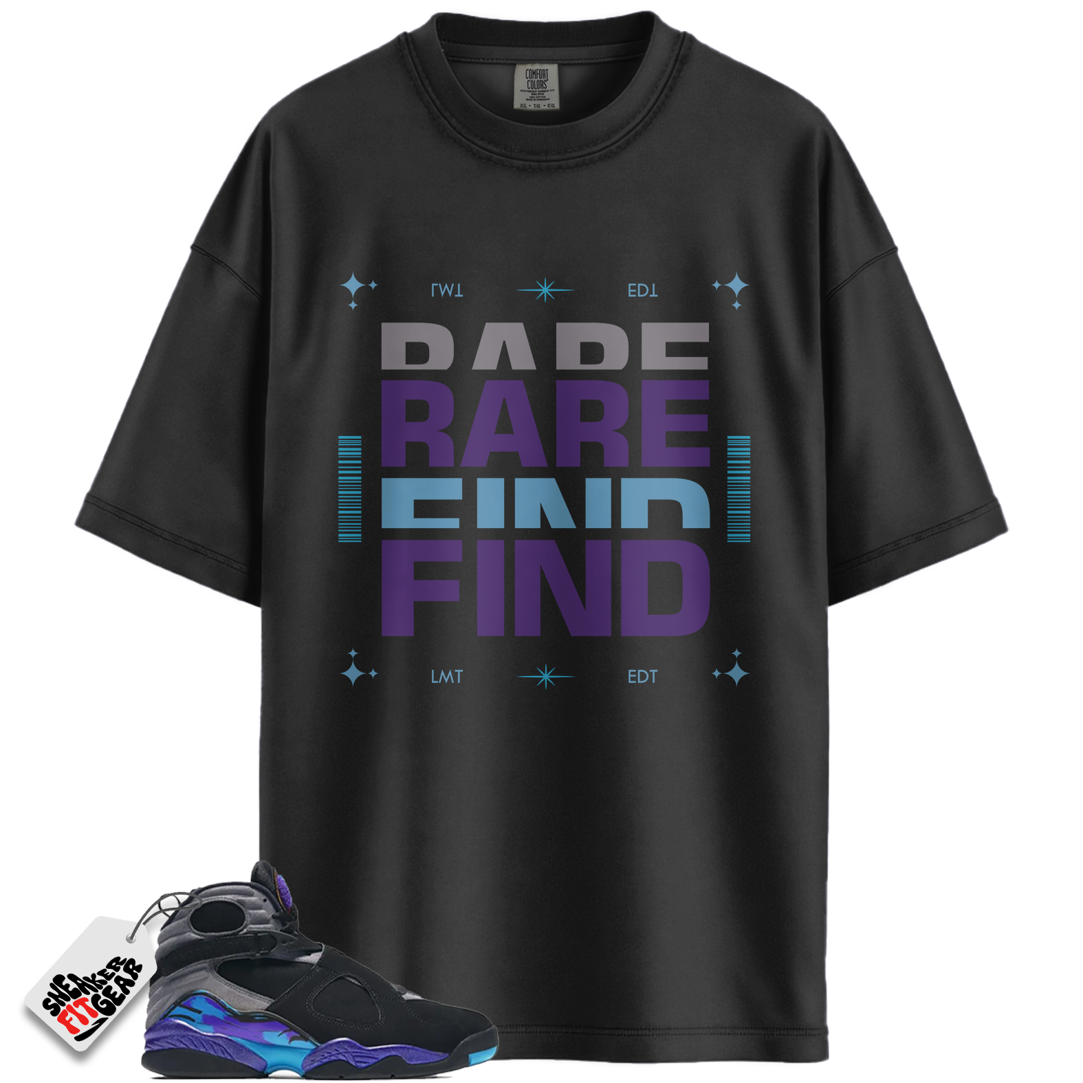 Jordan 8 Retro Aqua (2025) Match Shirts, Rare Find Sneaker Shirt To Match Jordan 8 Retro Aqua (2025)