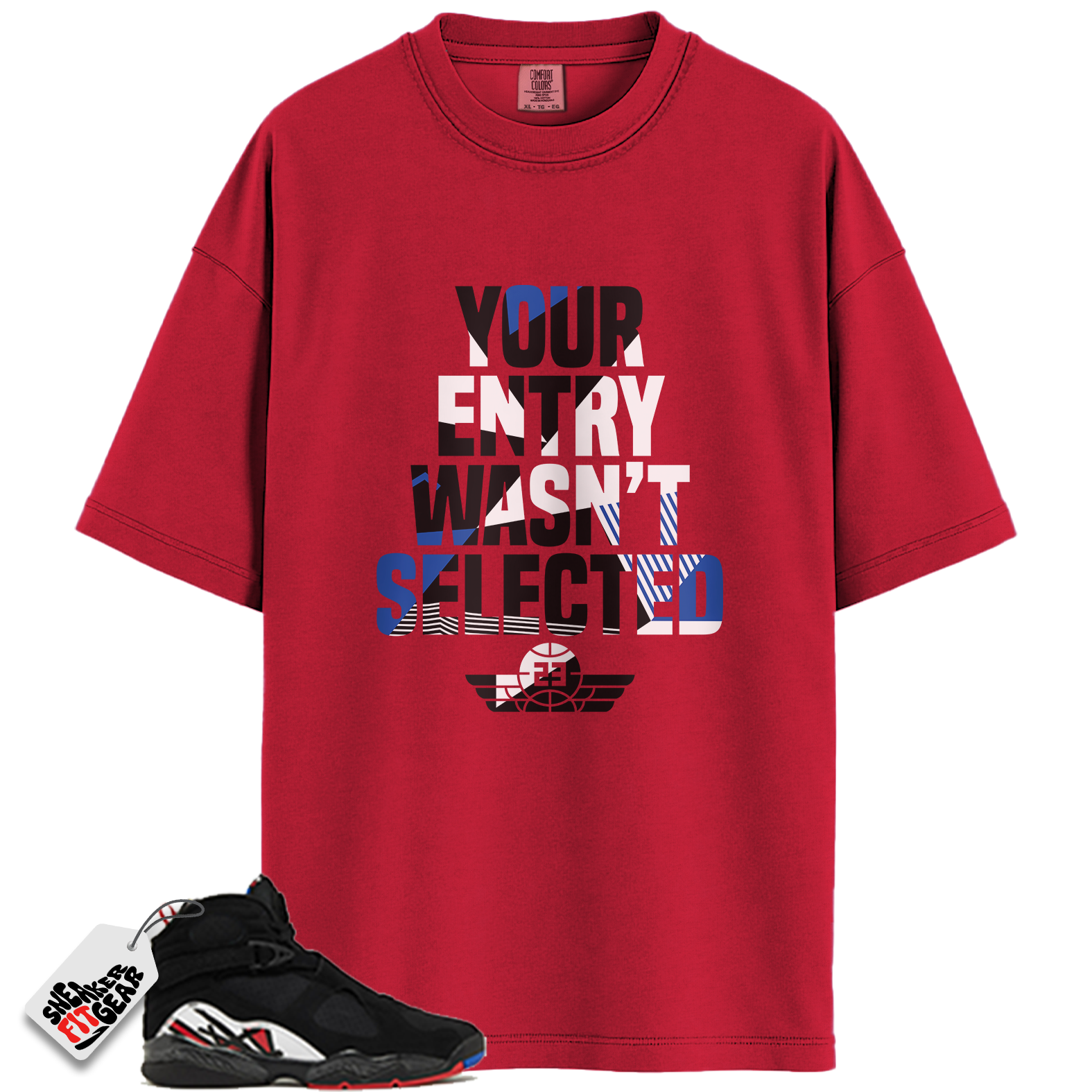 Jordan 8 Retro Playoffs Match Shirts, Sneaker Raffle Playoffs Shirt To Match Jordan 8 Retro Playoffs Main image