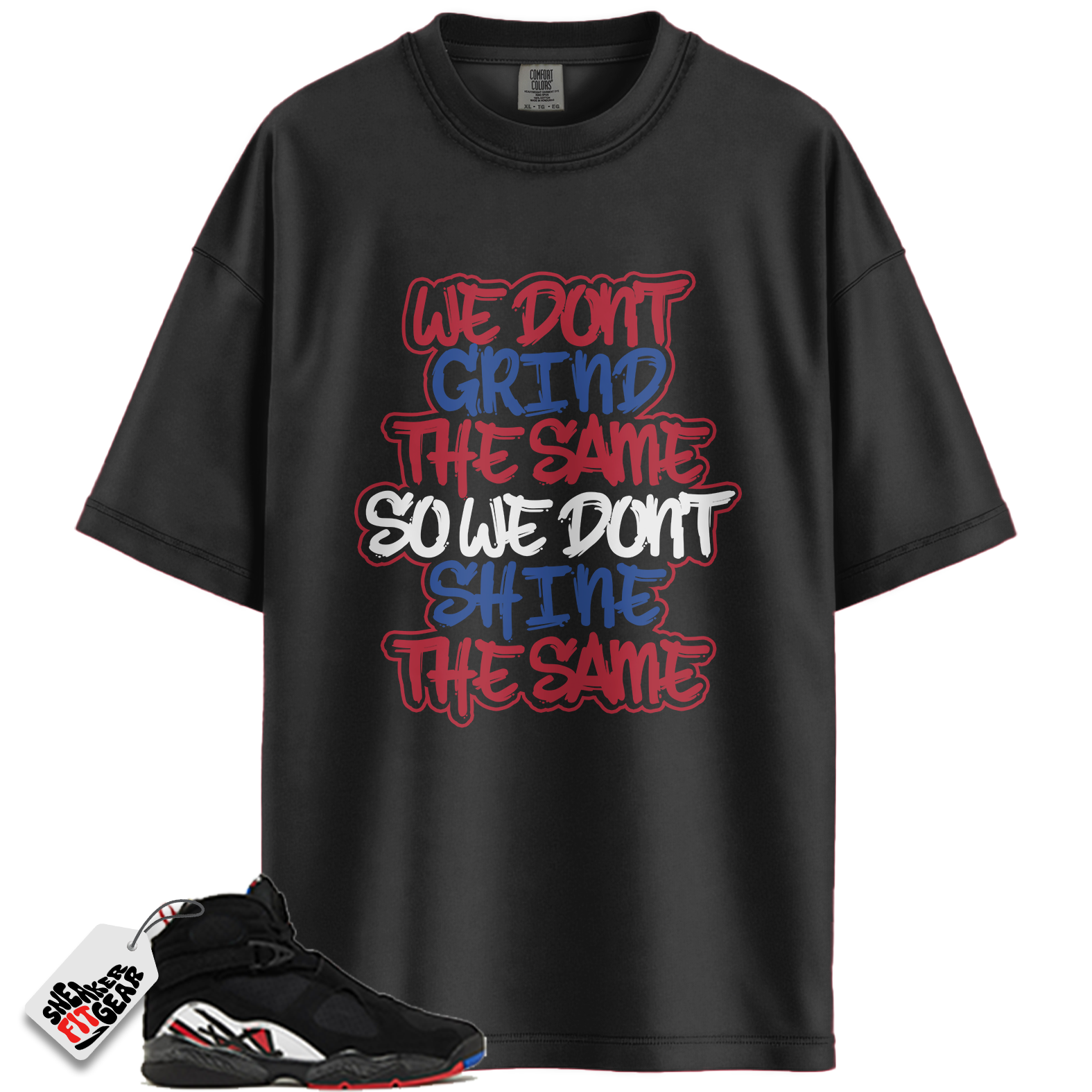 Jordan 8 Retro Playoffs Match Shirts, GRIND Shirt To Match Jordan 8 Retro Playoffs