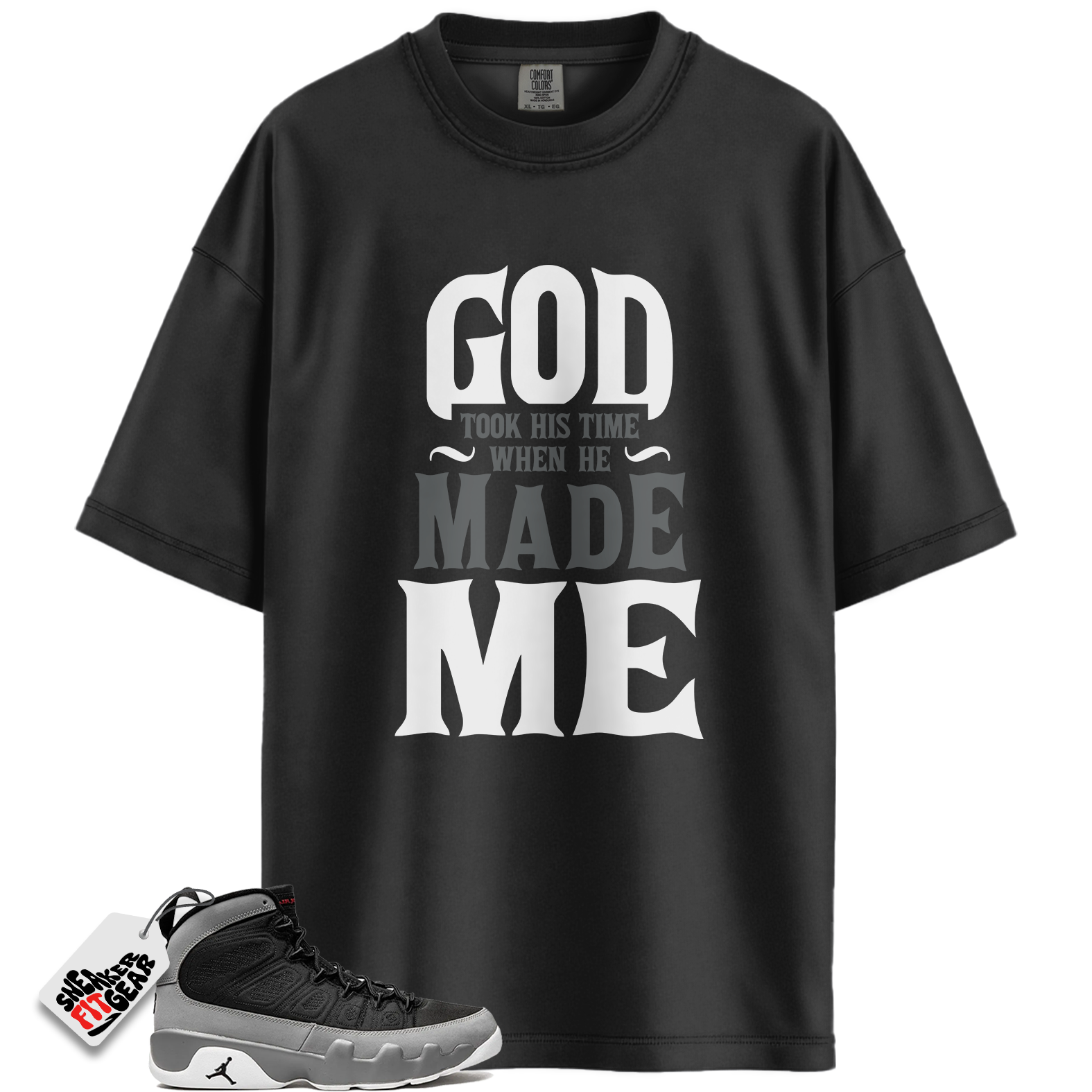 Jordan 9 Retro Particle Grey Match Shirts, GTHT To Match Jordan 9 Retro Particle Grey