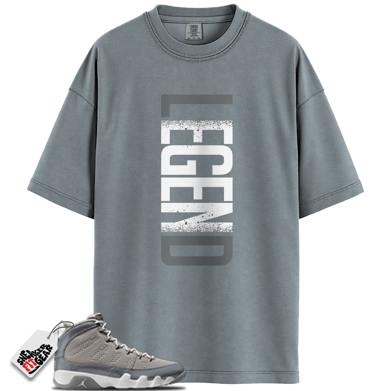 Jordan 9 Retro Cool Grey (2025) Match Shirts, LEGEND To Match Jordan 9 Retro Cool Grey (2025)