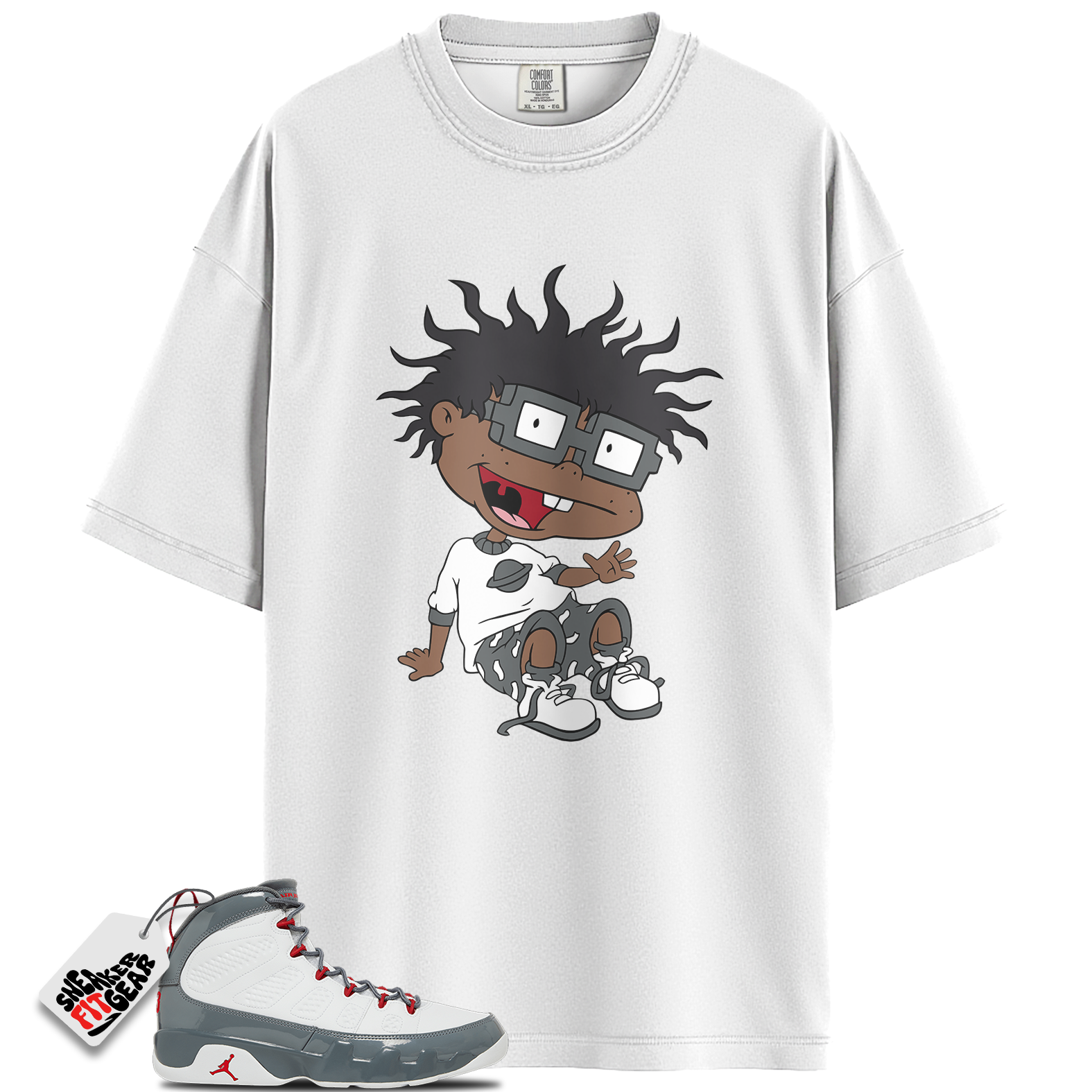 Jordan 9 Retro Fire Red Match Shirts, FINSTER To Match Jordan 9 Retro Fire Red