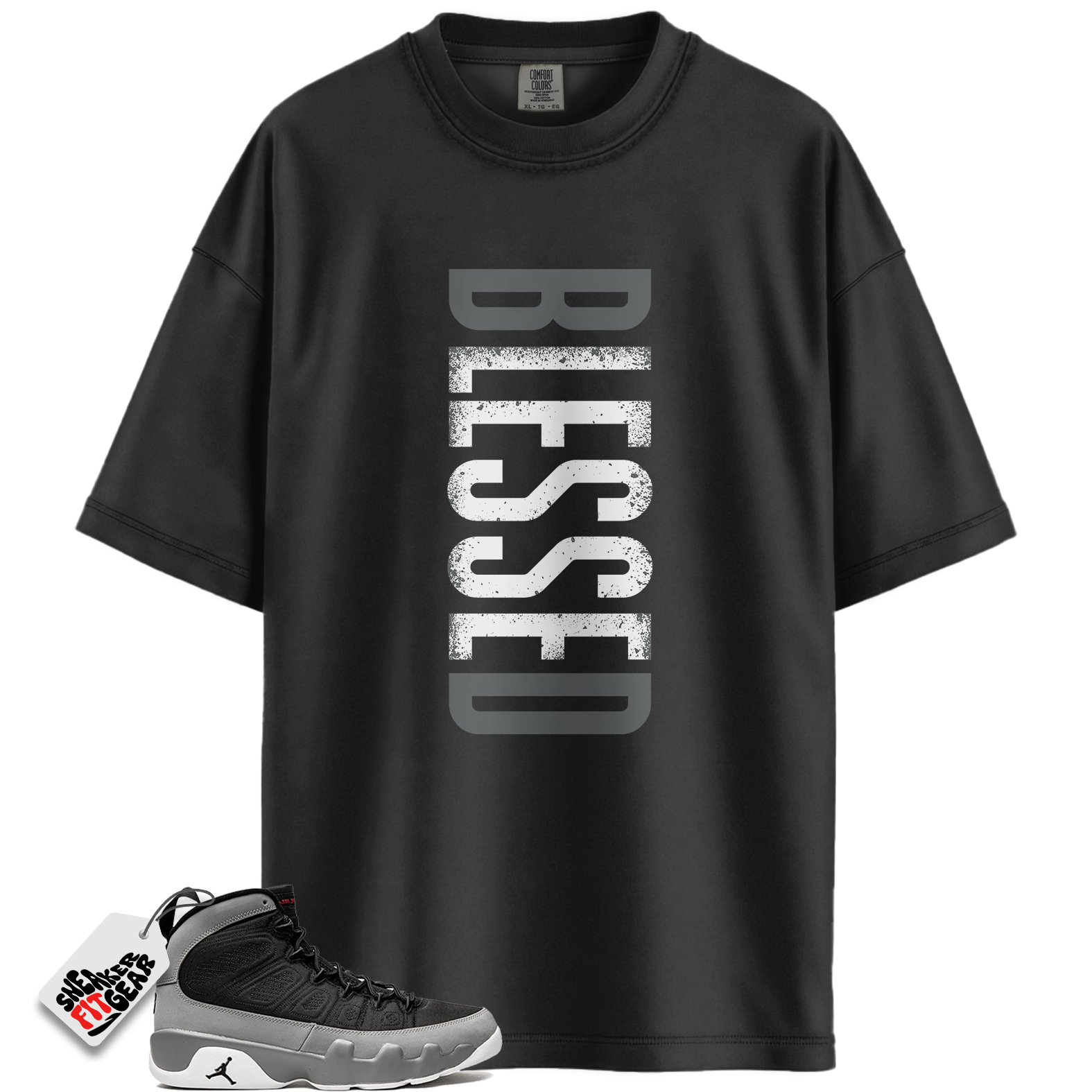 Jordan 9 Retro Particle Grey Match Shirts, VERTBLS To Match Jordan 9 Retro Particle Grey