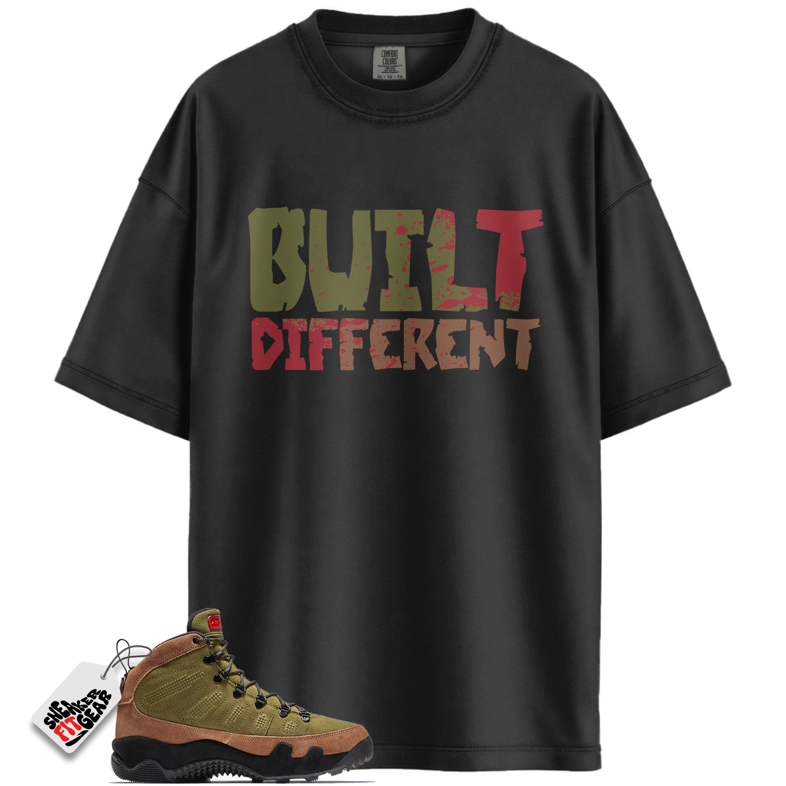Jordan 9 Retro Boot NRG Match Shirts, Build Different Shirt To Match Jordan 9 Retro Boot NRG