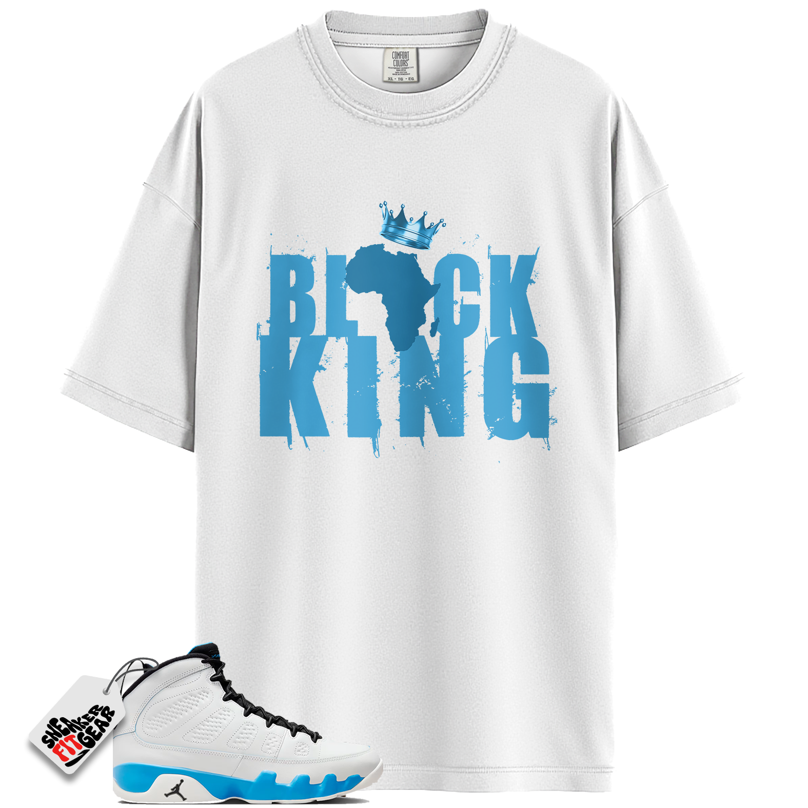 Jordan 9 Retro Powder Blue Match Shirts, Outfit back to school graphic Tee To Match Jordan 9 Retro Powder Blue