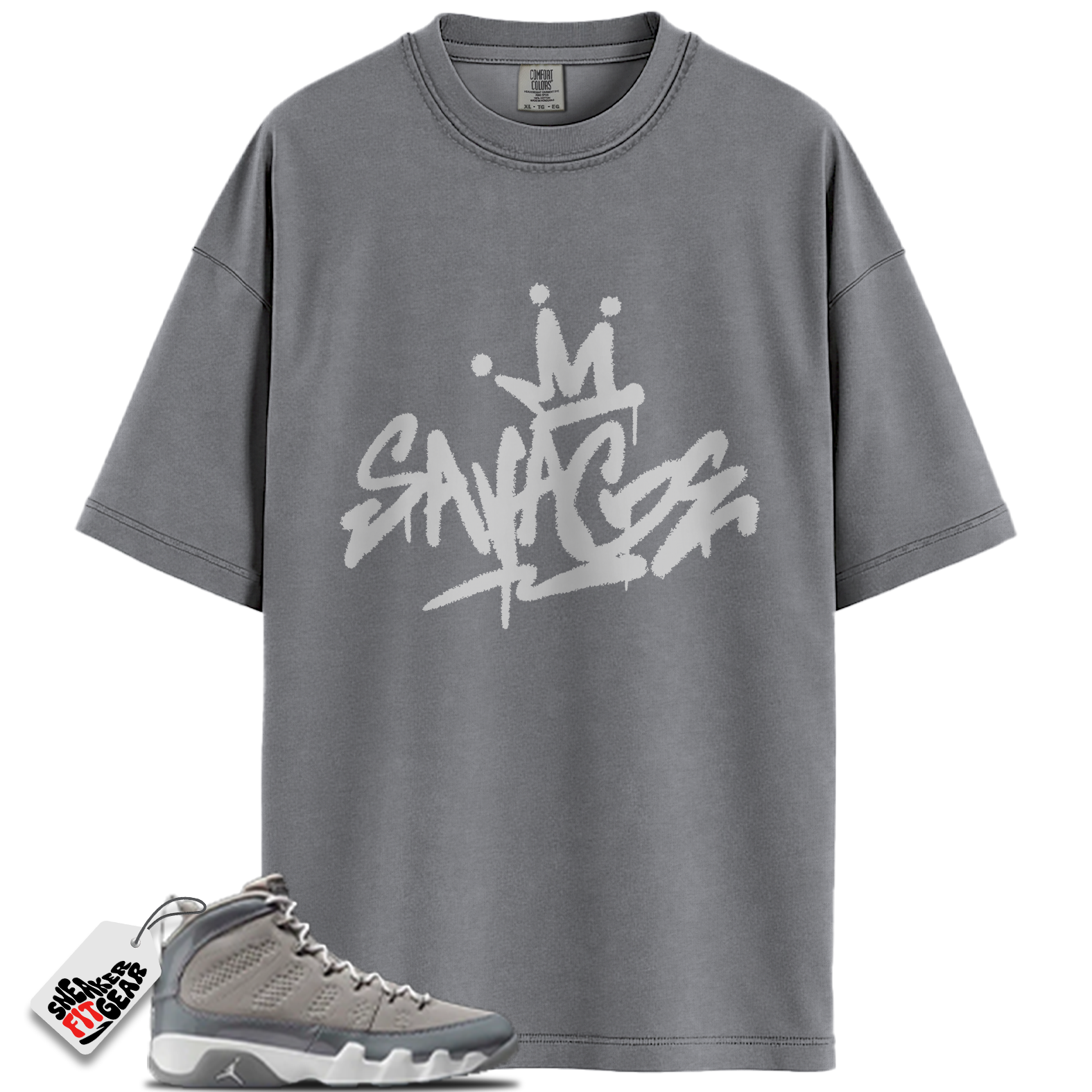 Jordan 9 Retro Cool Grey (2025) Match Shirts, Savage Style Shirt To Match Jordan 9 Retro Cool Grey (2025)