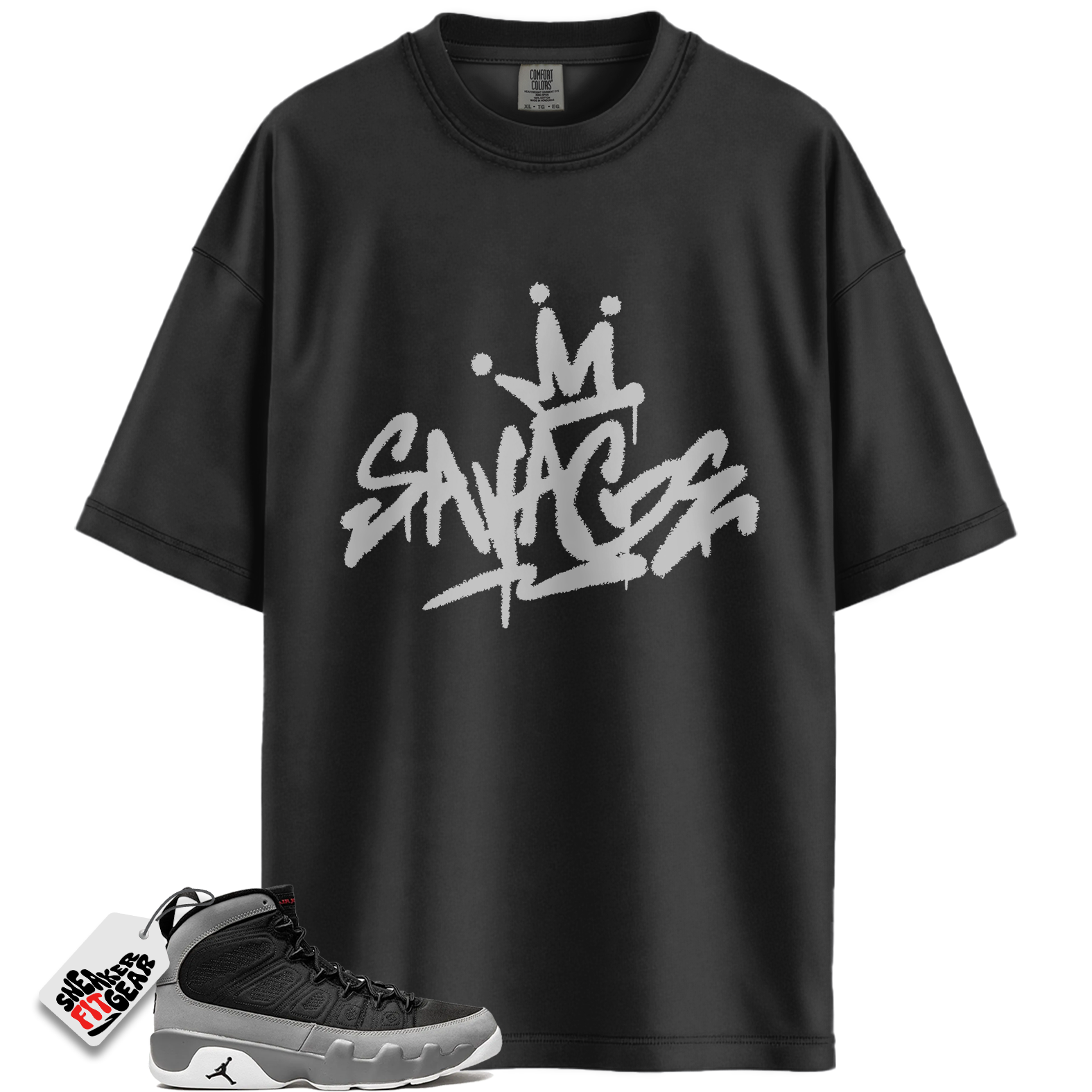 Jordan 9 Retro Particle Grey Match Shirts, Savage Style Shirt To Match Jordan 9 Retro Particle Grey