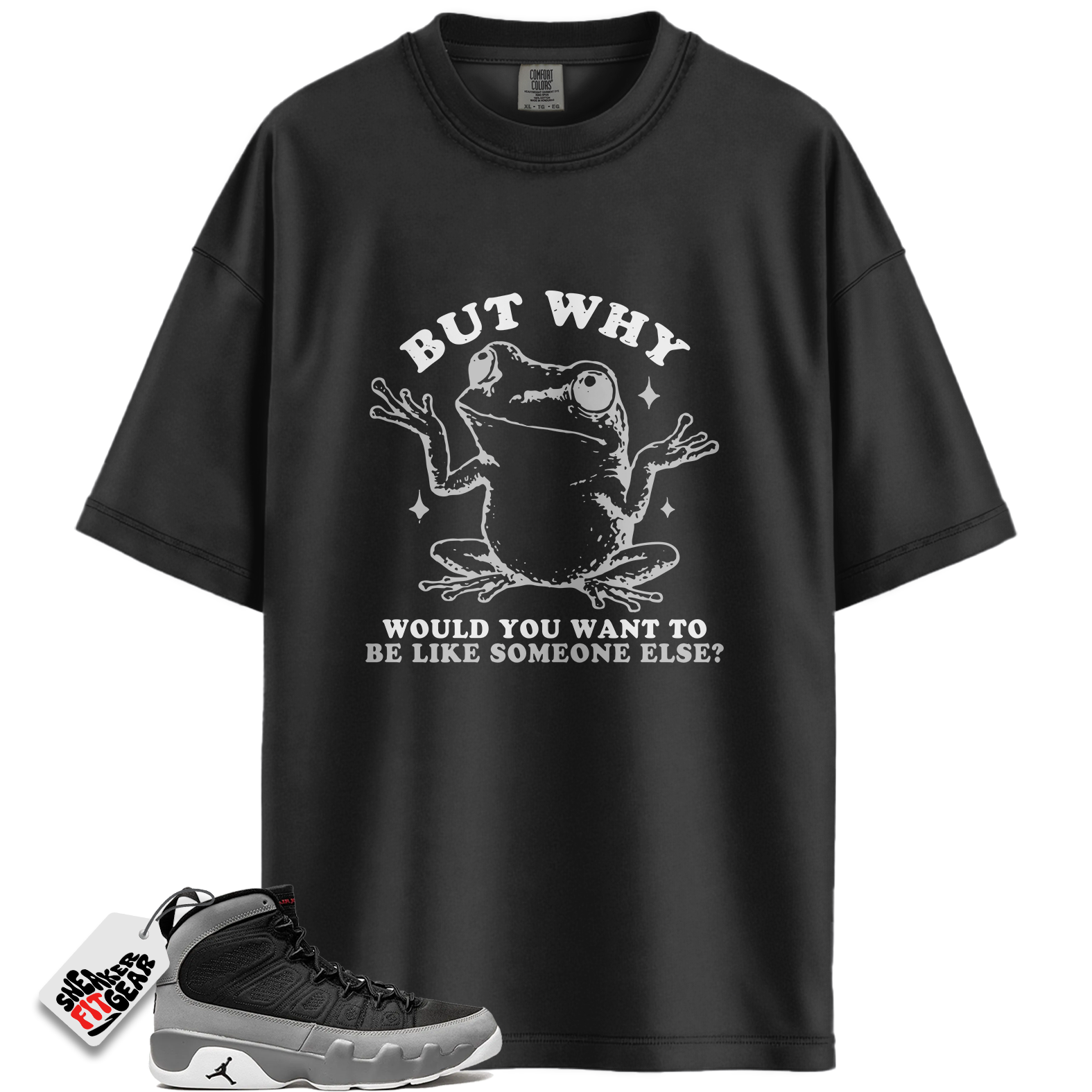 Jordan 9 Retro Particle Grey Match Shirts, Funny But Why Shirt To Match Jordan 9 Retro Particle Grey