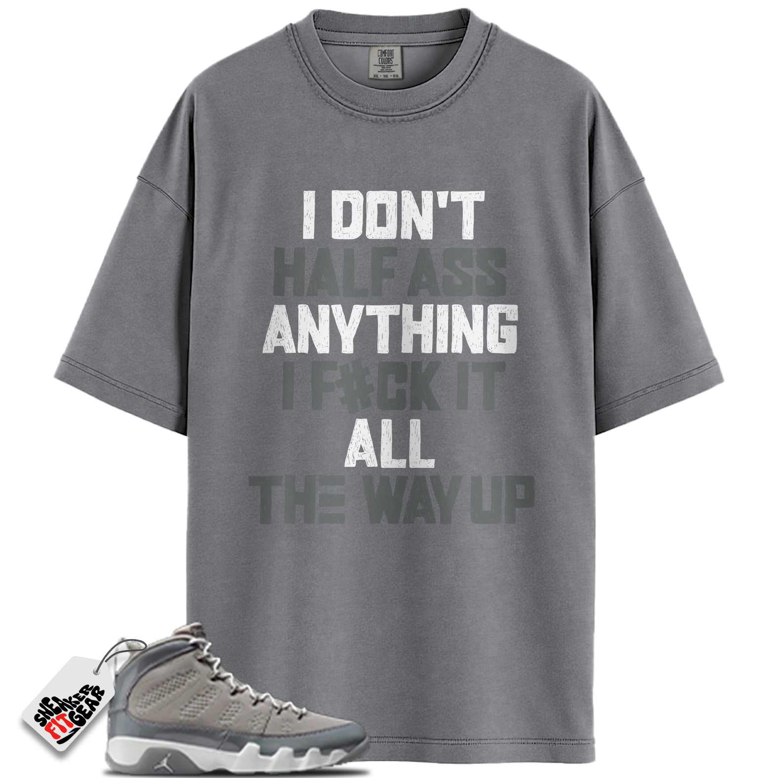 Jordan 9 Retro Cool Grey (2025) Match Shirts, HALF To Match Jordan 9 Retro Cool Grey (2025)