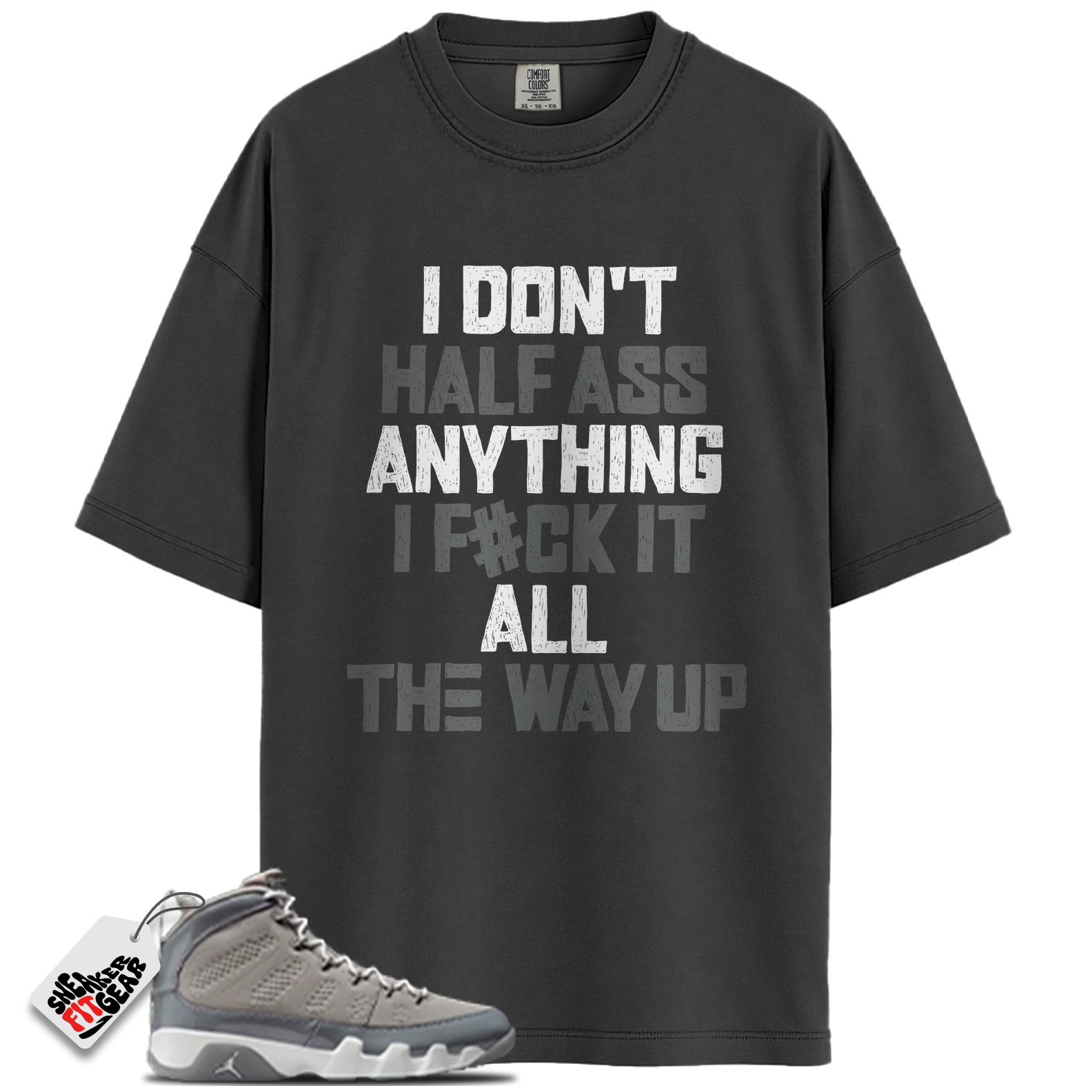 Jordan 9 Retro Cool Grey (2025) Match Shirts, HALF To Match Jordan 9 Retro Cool Grey (2025)