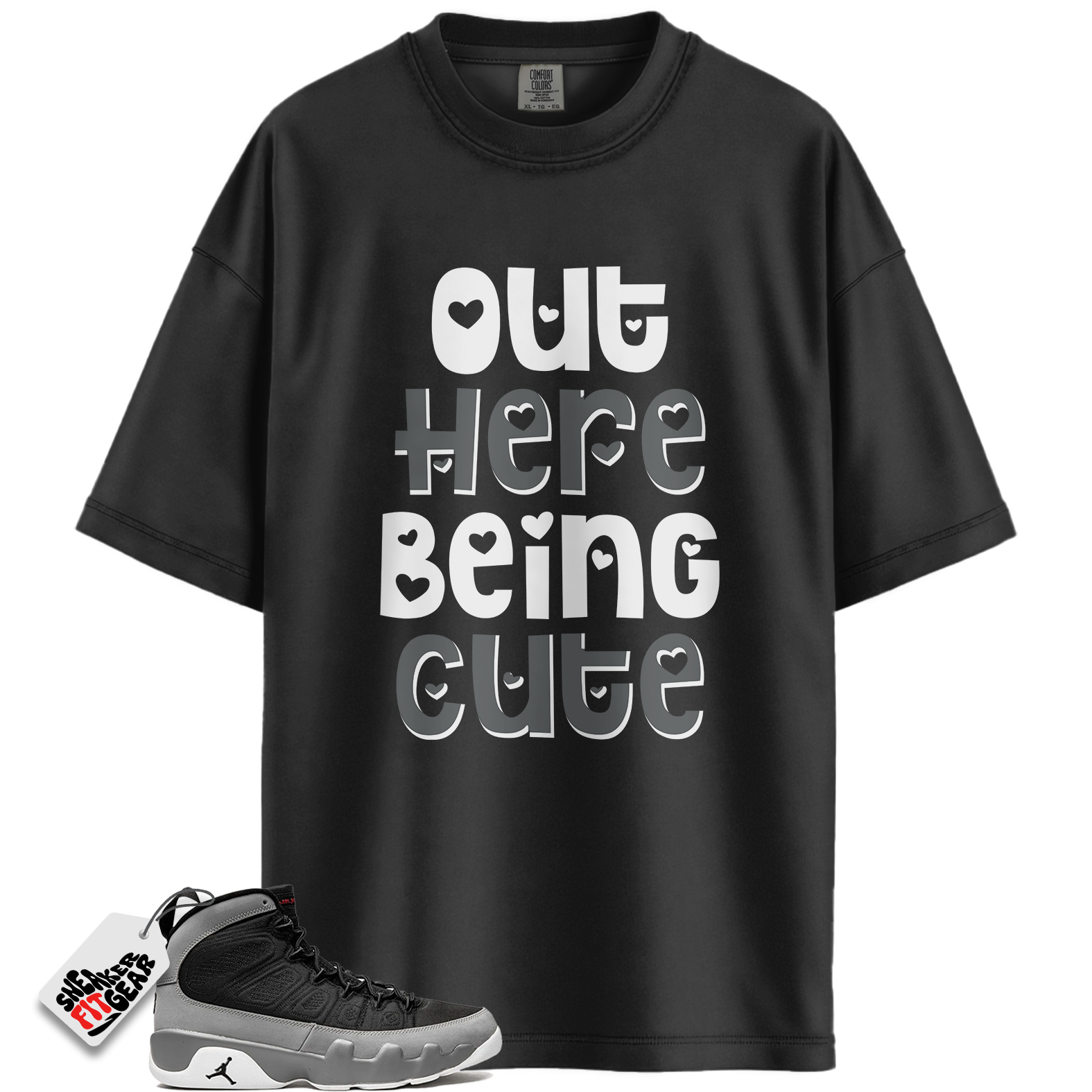 Jordan 9 Retro Particle Grey Match Shirts, OHBC To Match Jordan 9 Retro Particle Grey