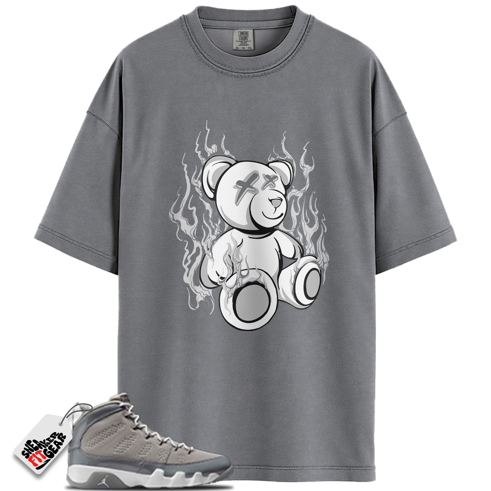 Jordan 9 Retro Cool Grey (2025) Match Shirts, SM2 To Match Jordan 9 Retro Cool Grey (2025)