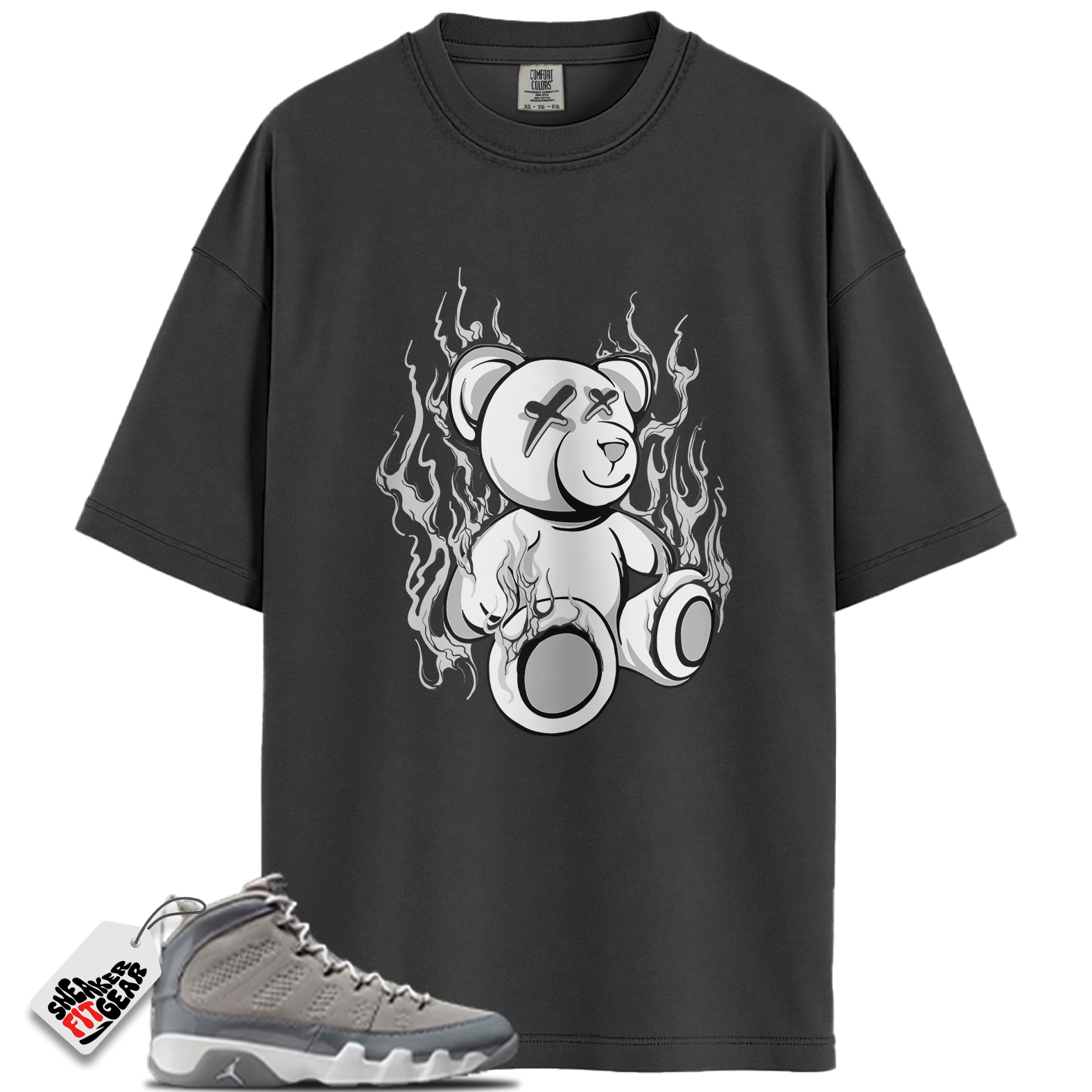 Jordan 9 Retro Cool Grey (2025) Match Shirts, SM2 To Match Jordan 9 Retro Cool Grey (2025)