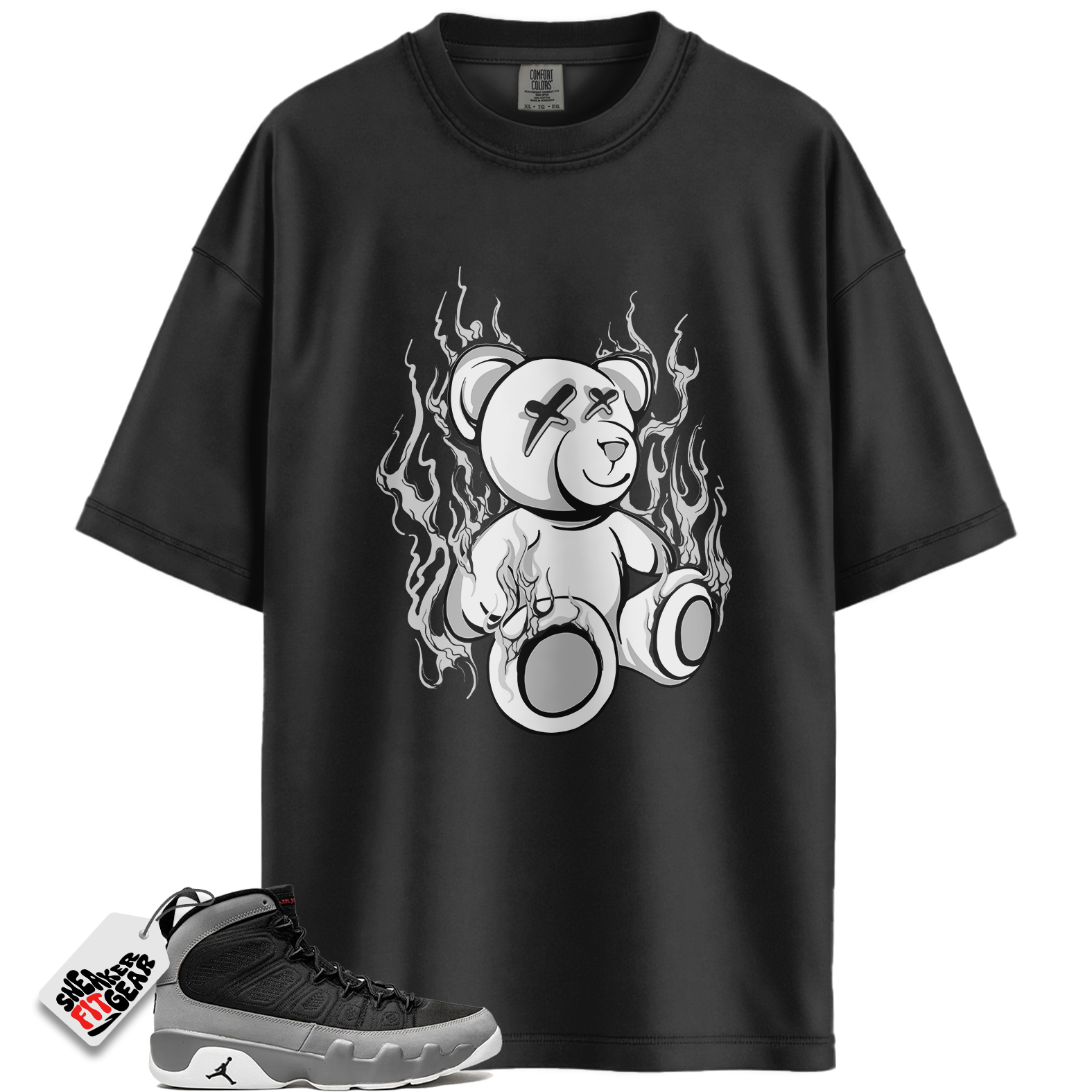 Jordan 9 Retro Particle Grey Match Shirts, SM2 To Match Jordan 9 Retro Particle Grey