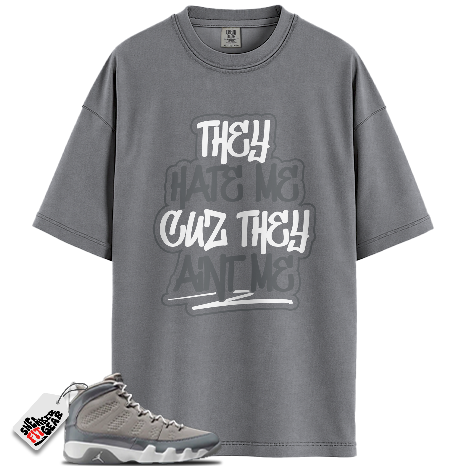 Jordan 9 Retro Cool Grey (2025) Match Shirts, AINT To Match Jordan 9 Retro Cool Grey (2025) Main image