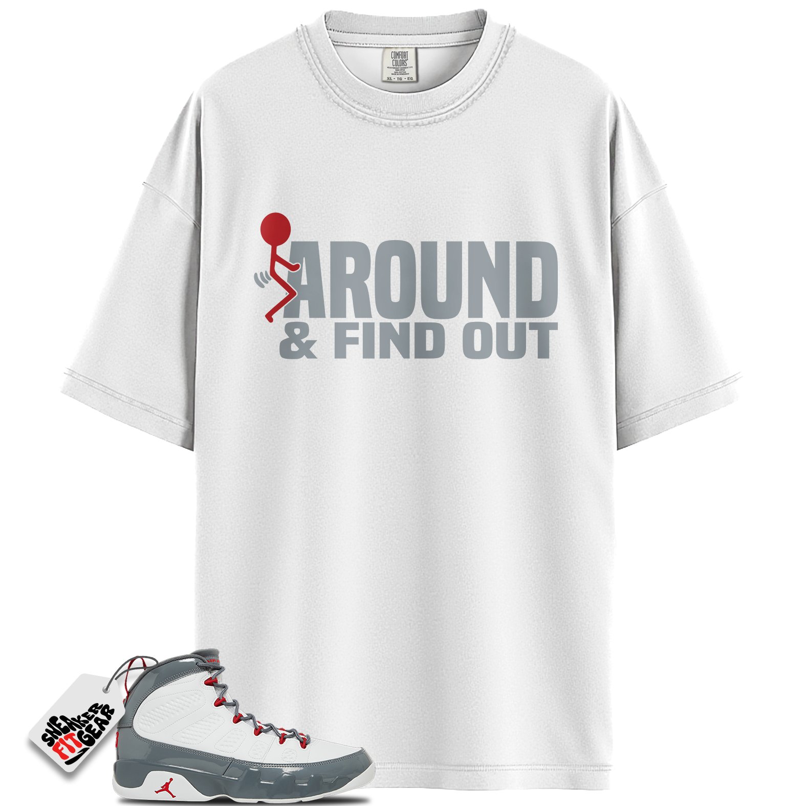 Jordan 9 Retro Fire Red Match Shirts, Find Out Shirt To Match Jordan 9 Retro Fire Red Main image